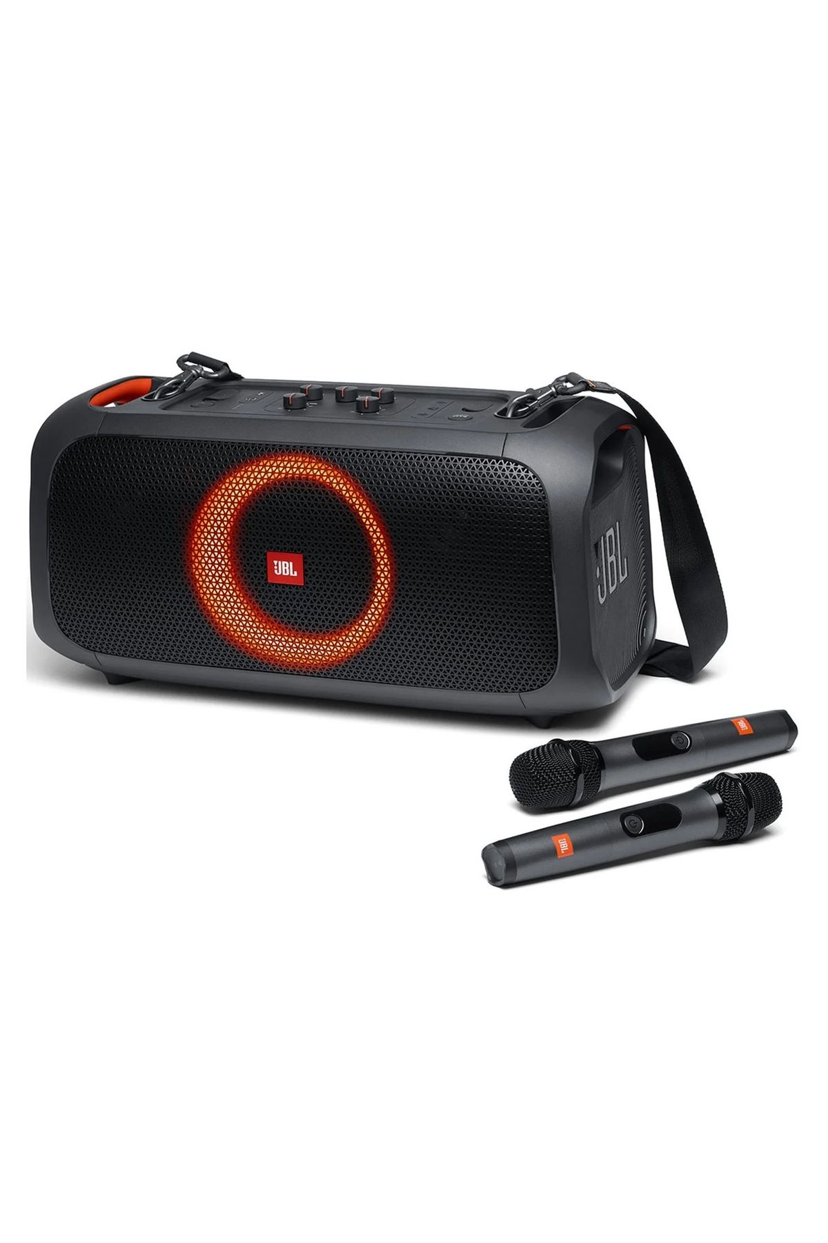 JBL Partybox Go, Otg Siyah Bluetooth Hoparlör, Ipx4, Çift Mikrofon Hediyeli