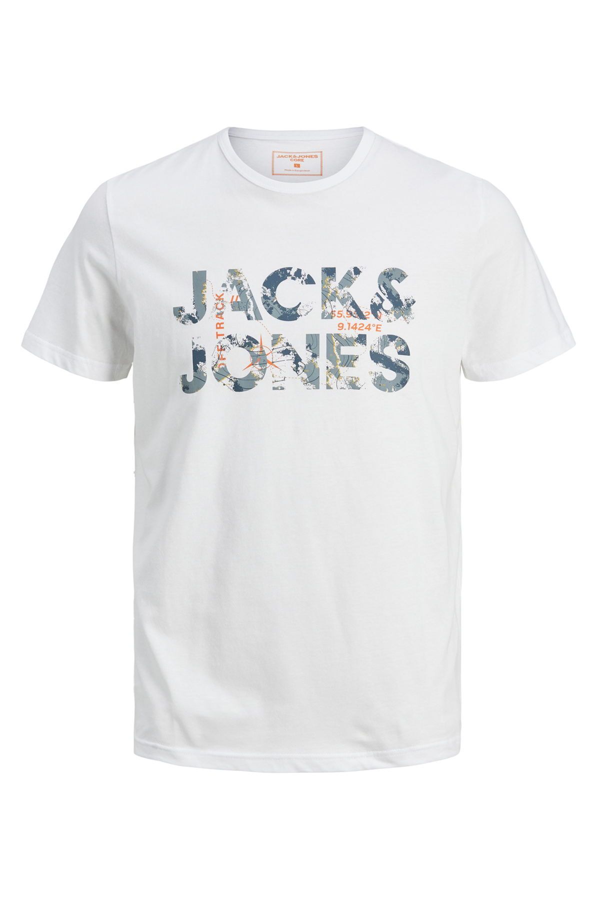 Jack & Jones Jack&jones 12215700 Logo Tee Ss Beyaz
