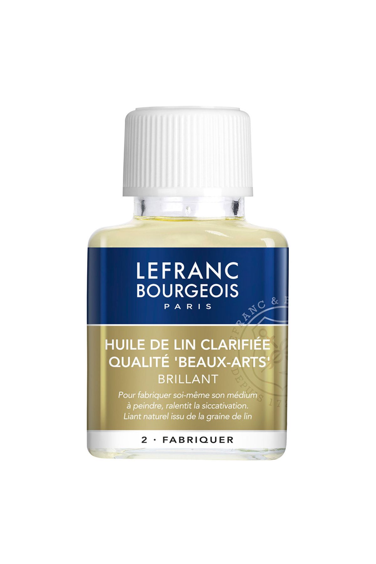 Lefranc Bourgeois Clarified Linseed Oil (Arıtılmış Keten Yağı) 75ml