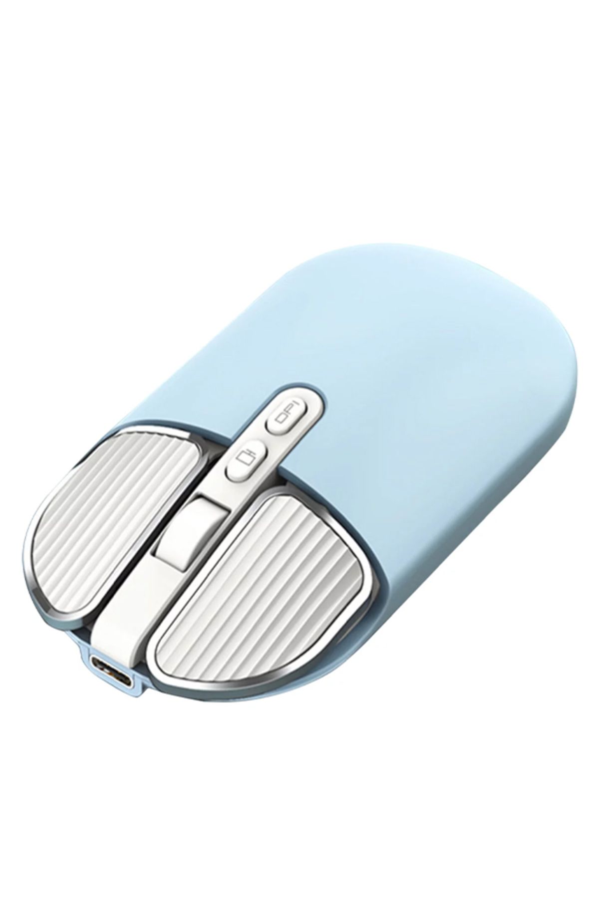 TECHNOMEN Kablosuz Mouse Kablosuz Fare Bluetooth Ve 2.4 Ghz Şarjlı Ergonomik 1600 Dpı Mouse
