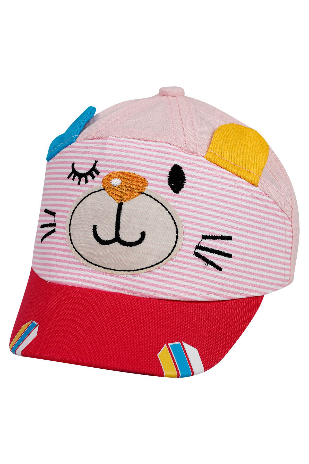 Civil Baby Kız Bebek Kep Şapka 0-24 Ay Pembe