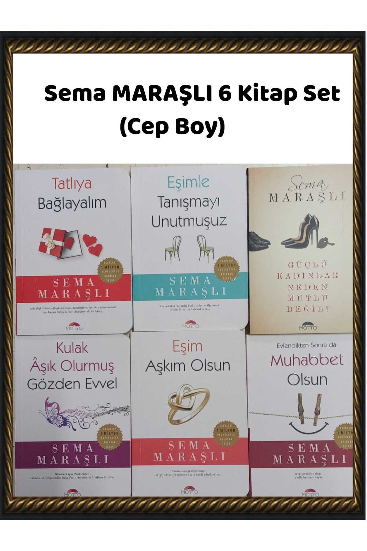 Motto Yayınları Sema MARAŞLI 6 Kitap Set (Cep Boy).