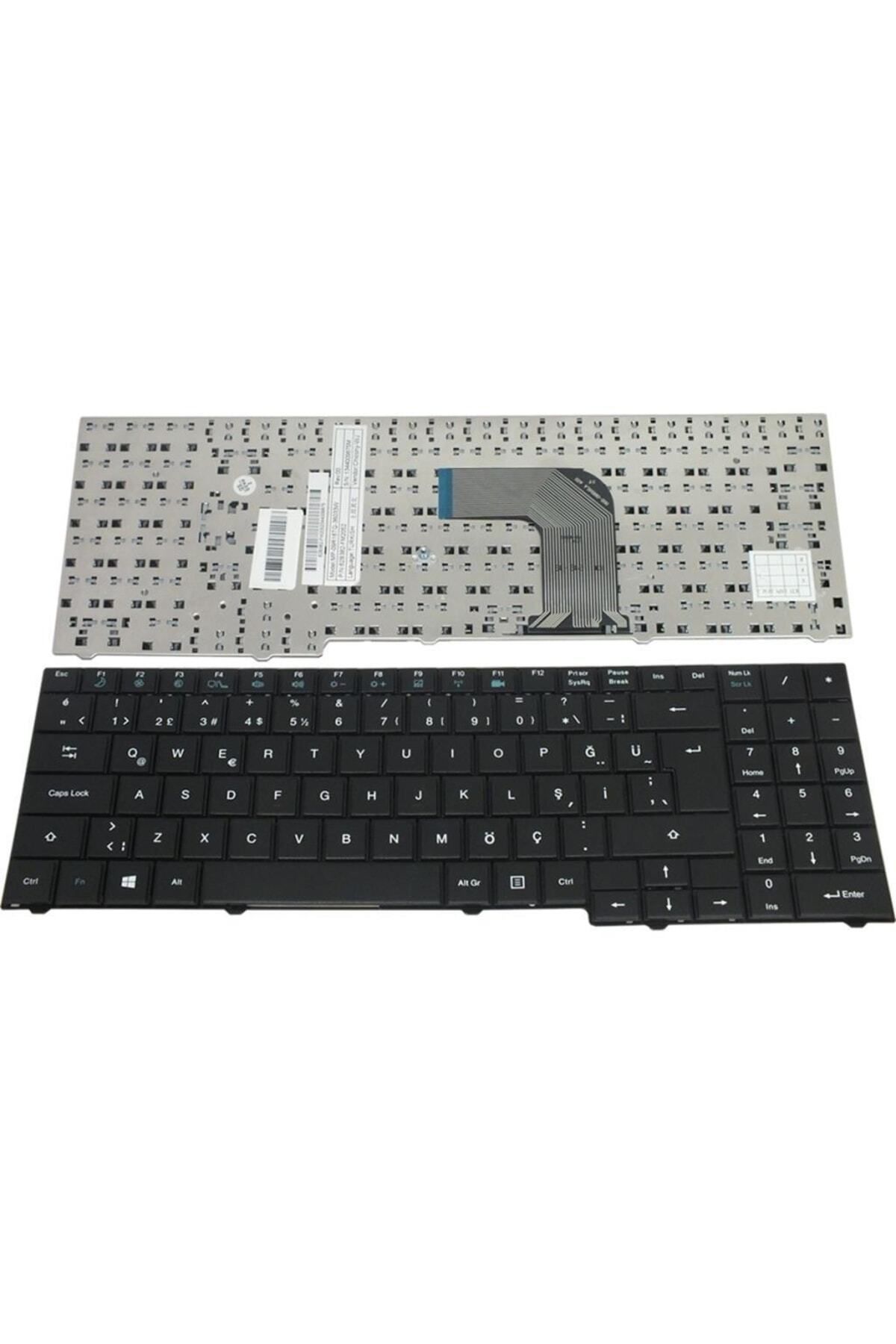 Retro Casper Mb50, Mb51, Mb55 Notebook Klavye (siyah Tr) Nbkl004