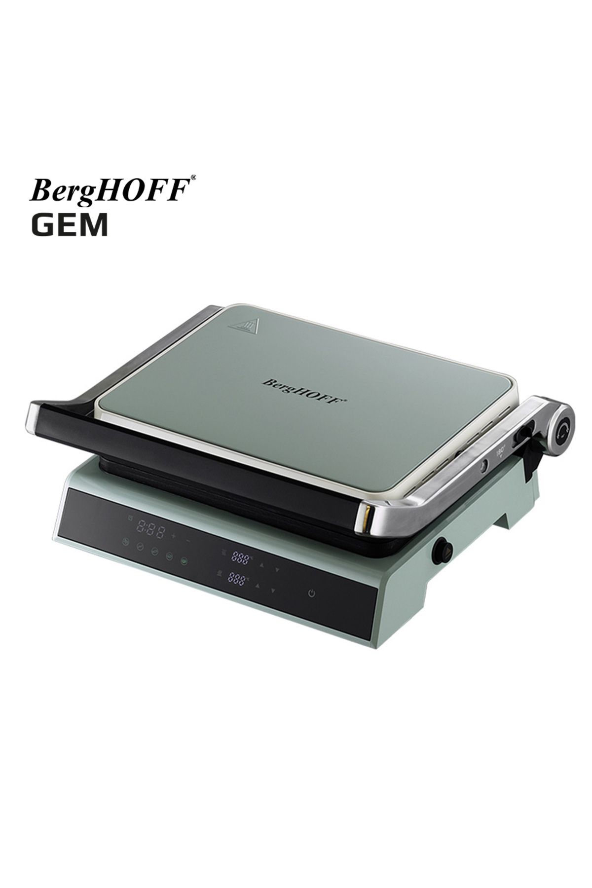 Berghoff GEM RETRO  Mint Yeşil Dijital Izgara ve Tost Makinesi