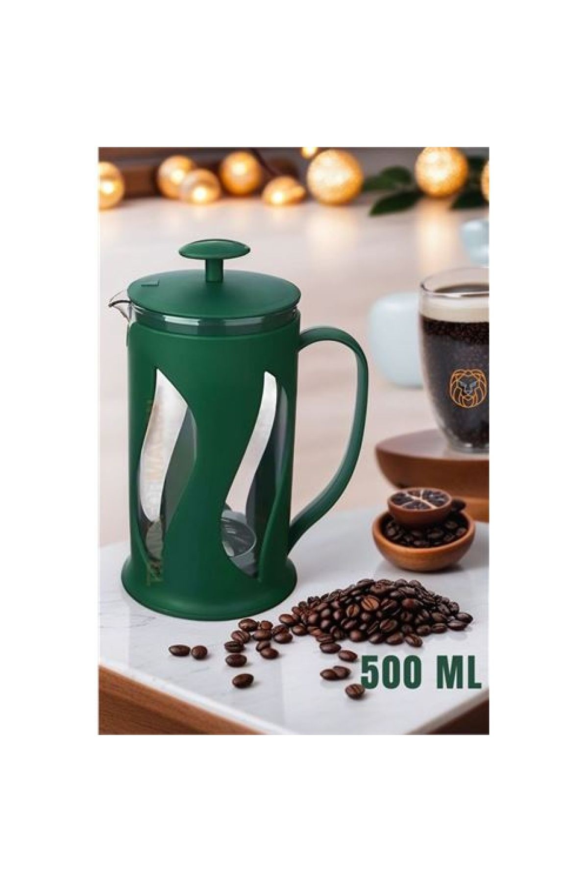 Transformacion Findit French Press 500 ml Yeşi?l 719919