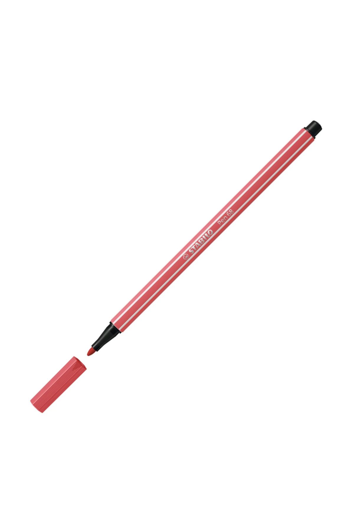 Stabilo Pen 68 Keçe Uçlu Kalem Pas Kırmızısı 1mm 68/47