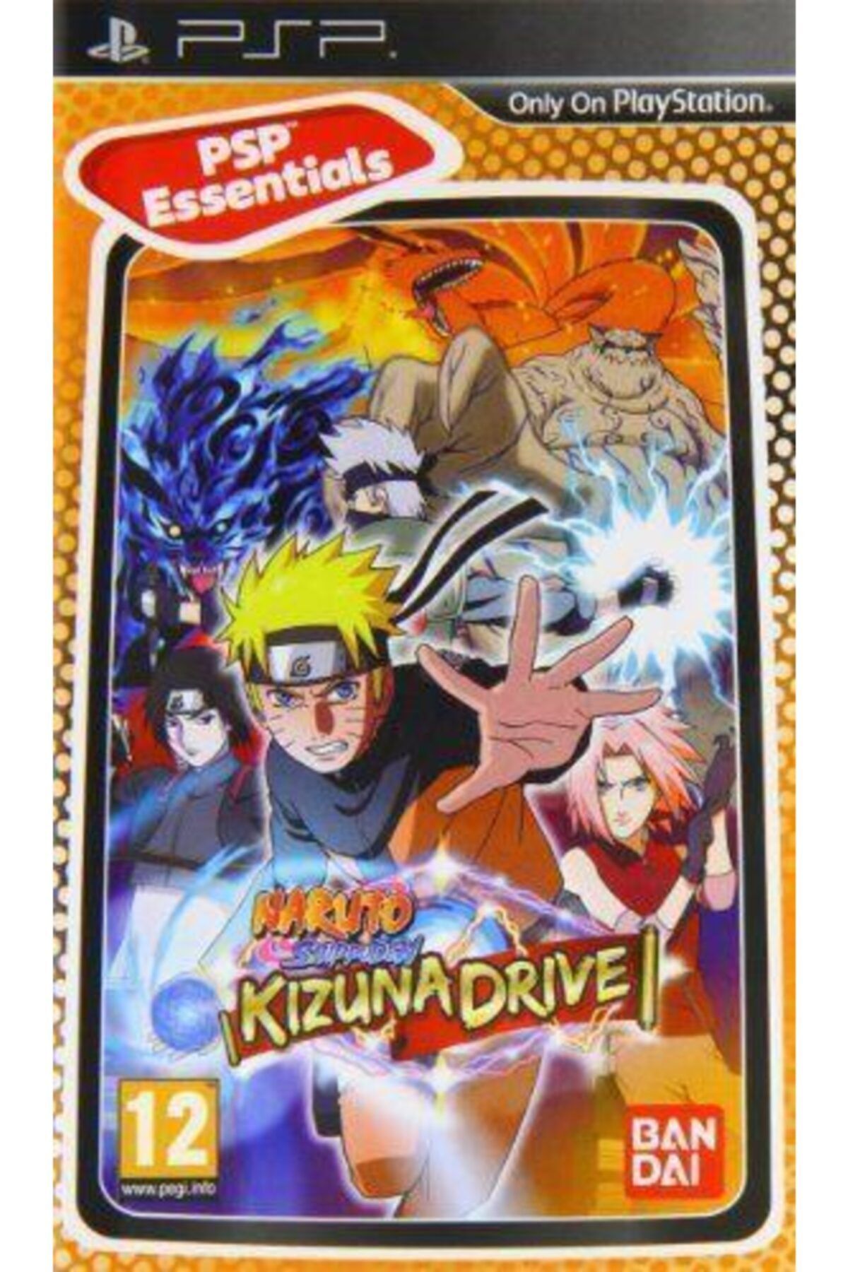 BANDAI Naruto Shippuden Kizuna Drive Sony Psp Oyun