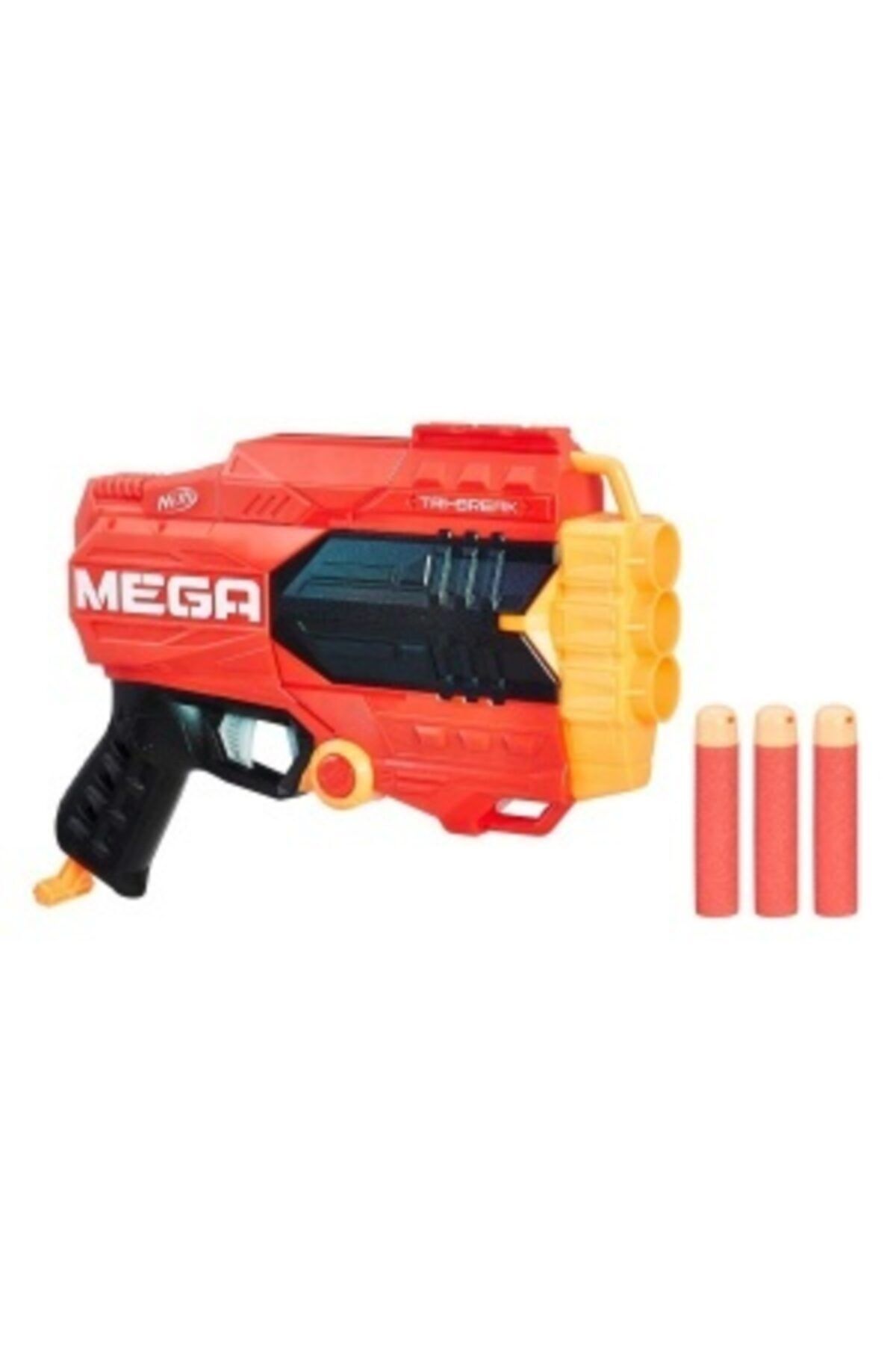 Hasbro Nerf Mega Tri Break Kırmızı + Yedek 3 Mega Dart