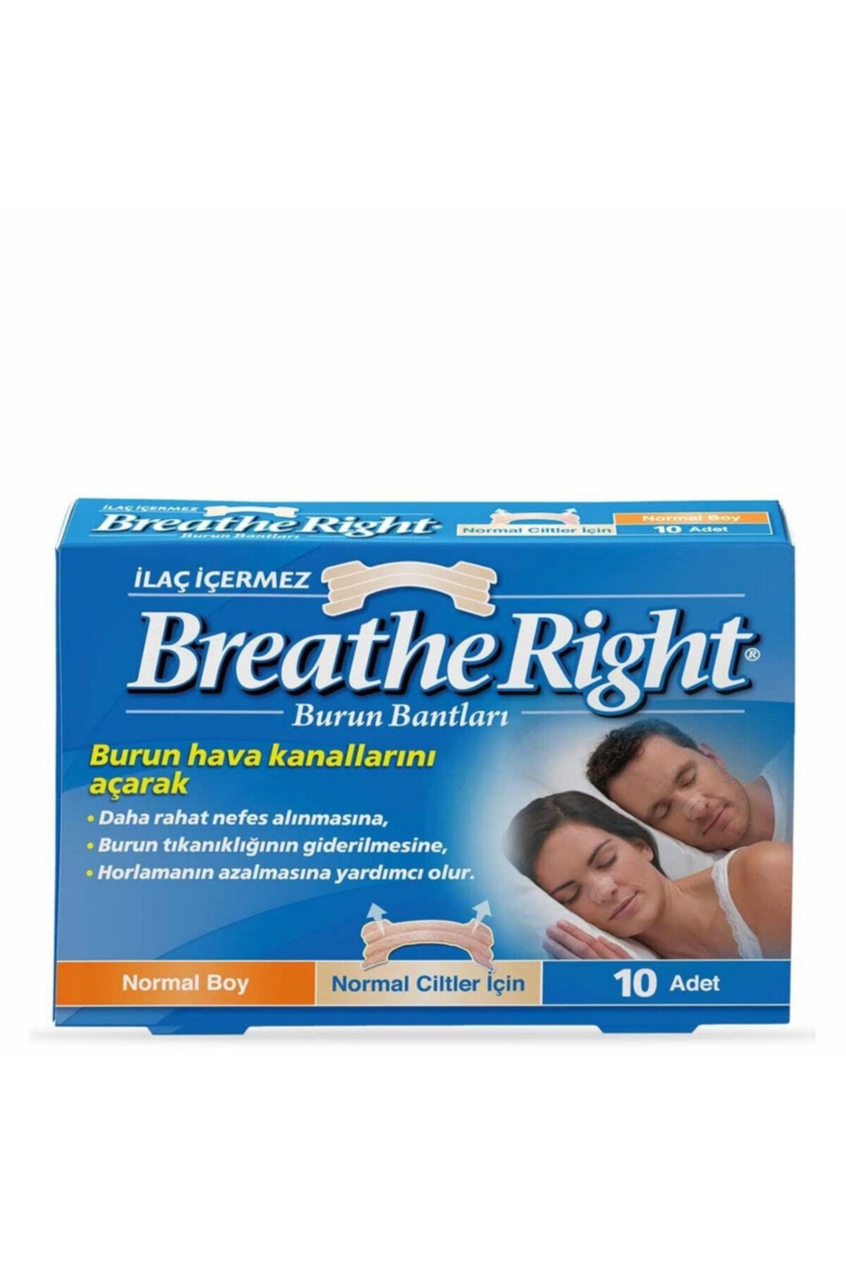 Breathe Right Burun Bandı Normal Boy 10 Adet