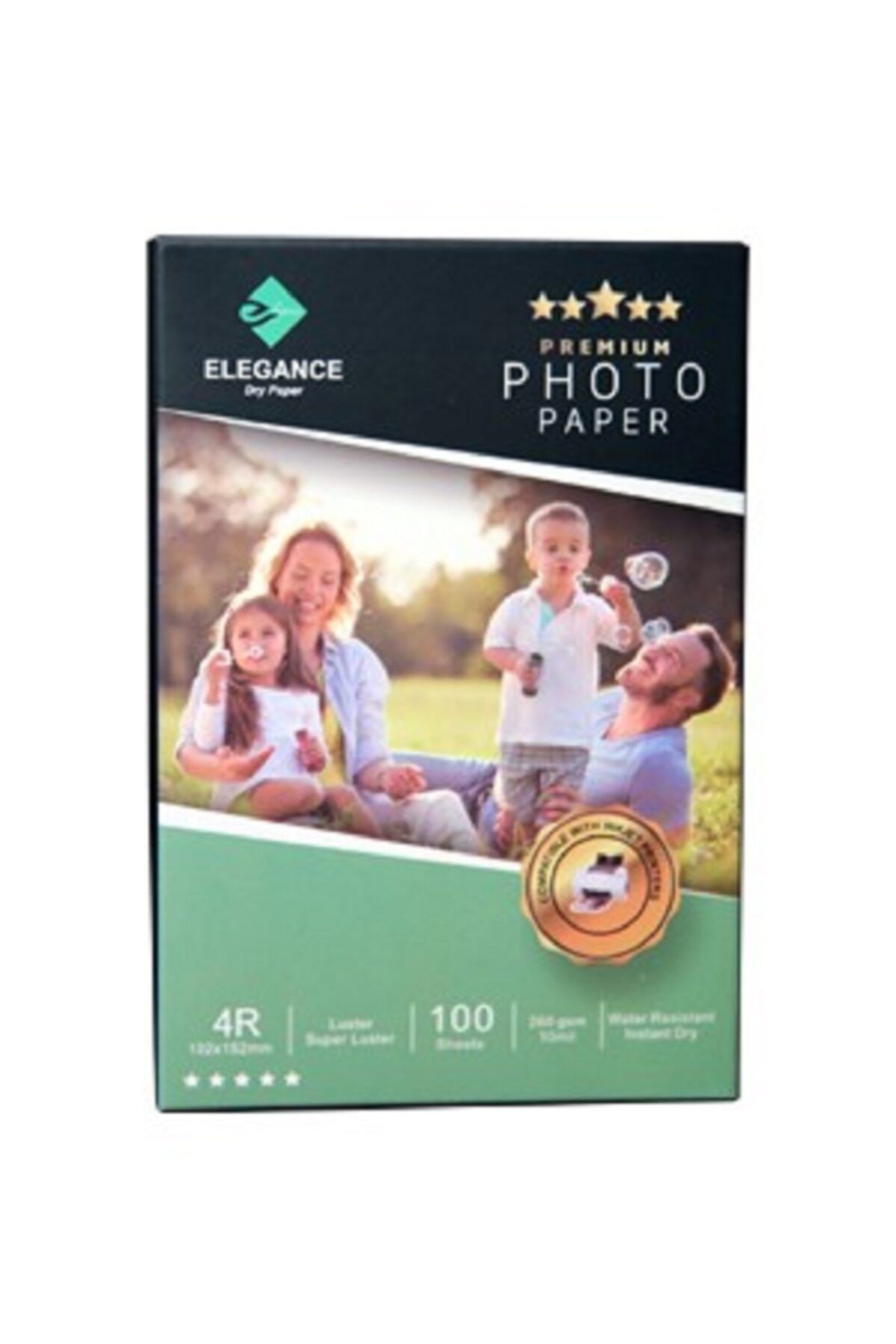 Fujifilm Elegance Photo Paper 10*15 Parlak Fotoğraf Kağıdı 100 Lük