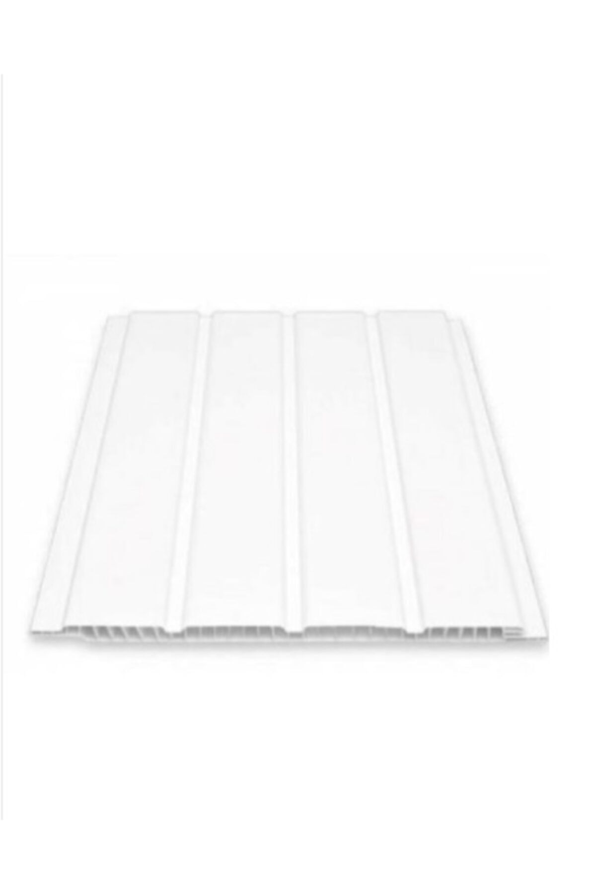 Lambiri Fugalı Beyaz Plastik Pvc Duvar - Tavan / 10 Adet 20 cm X 1 metre - 2 metrekare