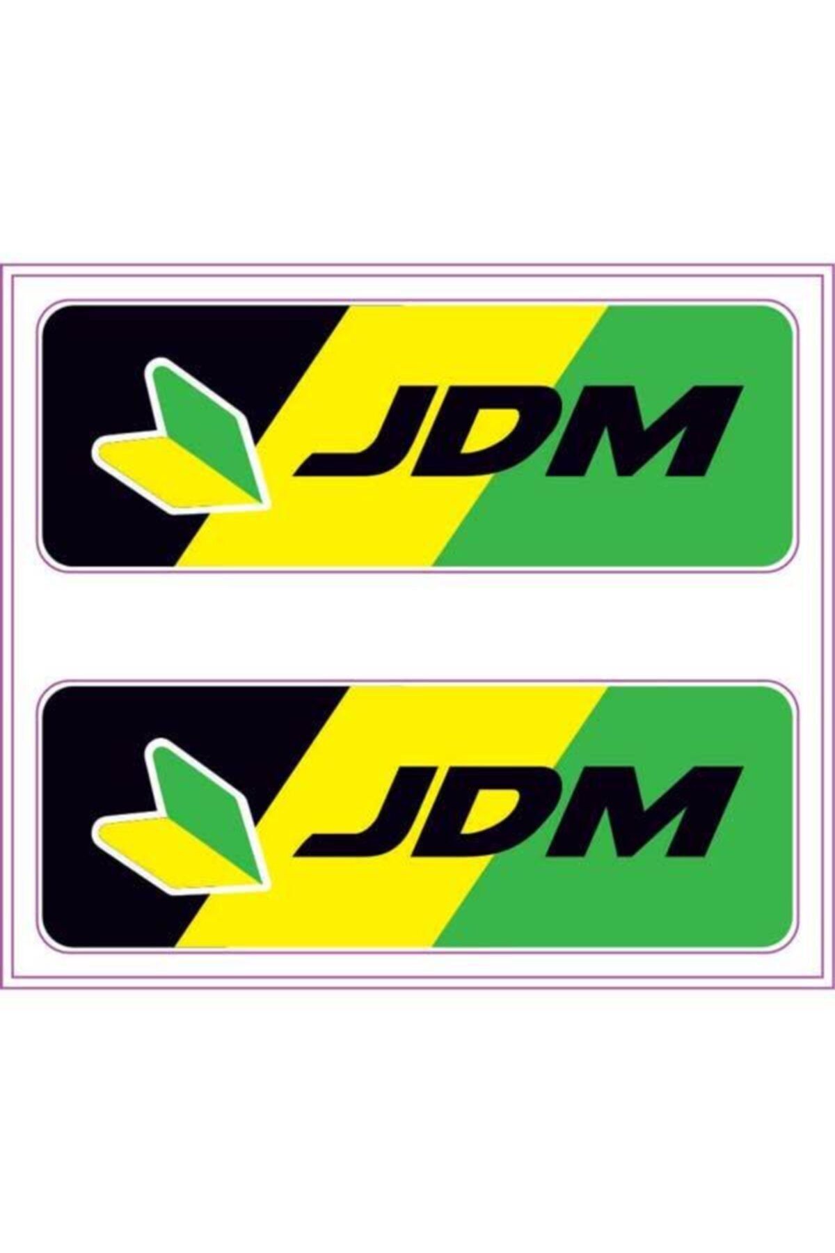 Automix Jdm Sticker Damla Çıkartma Etiket 3d 2 Adet