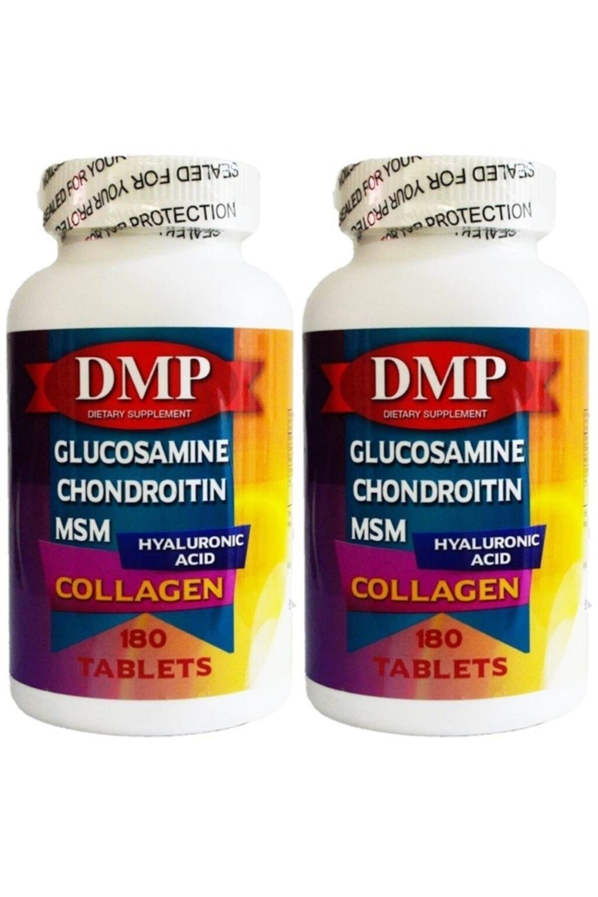 DMP Glucosamine Chondroitin Msm Hyaluronic Acid 180 Tablet X 2 Kutu