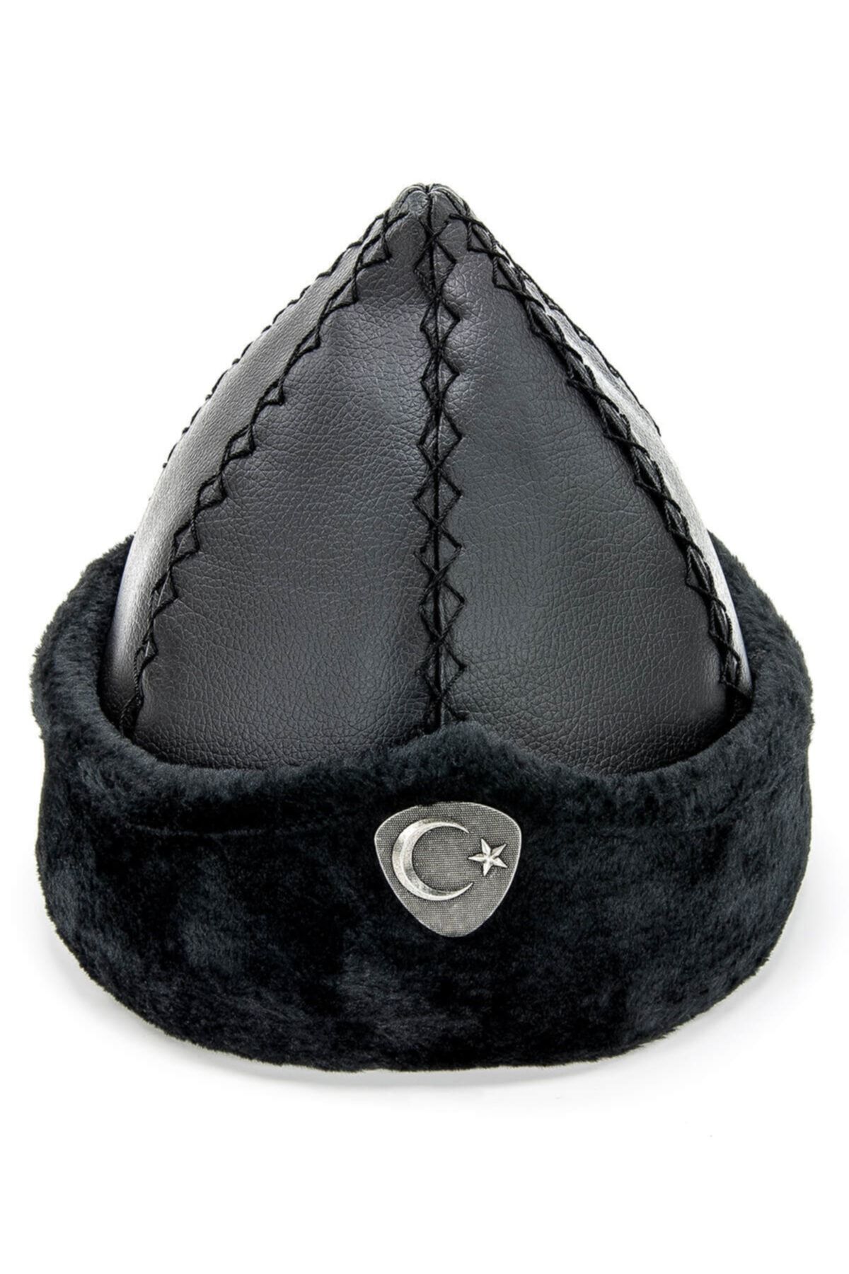 İhvan Selçuklu Börk Şapkası Siyah - 2009 - 1180