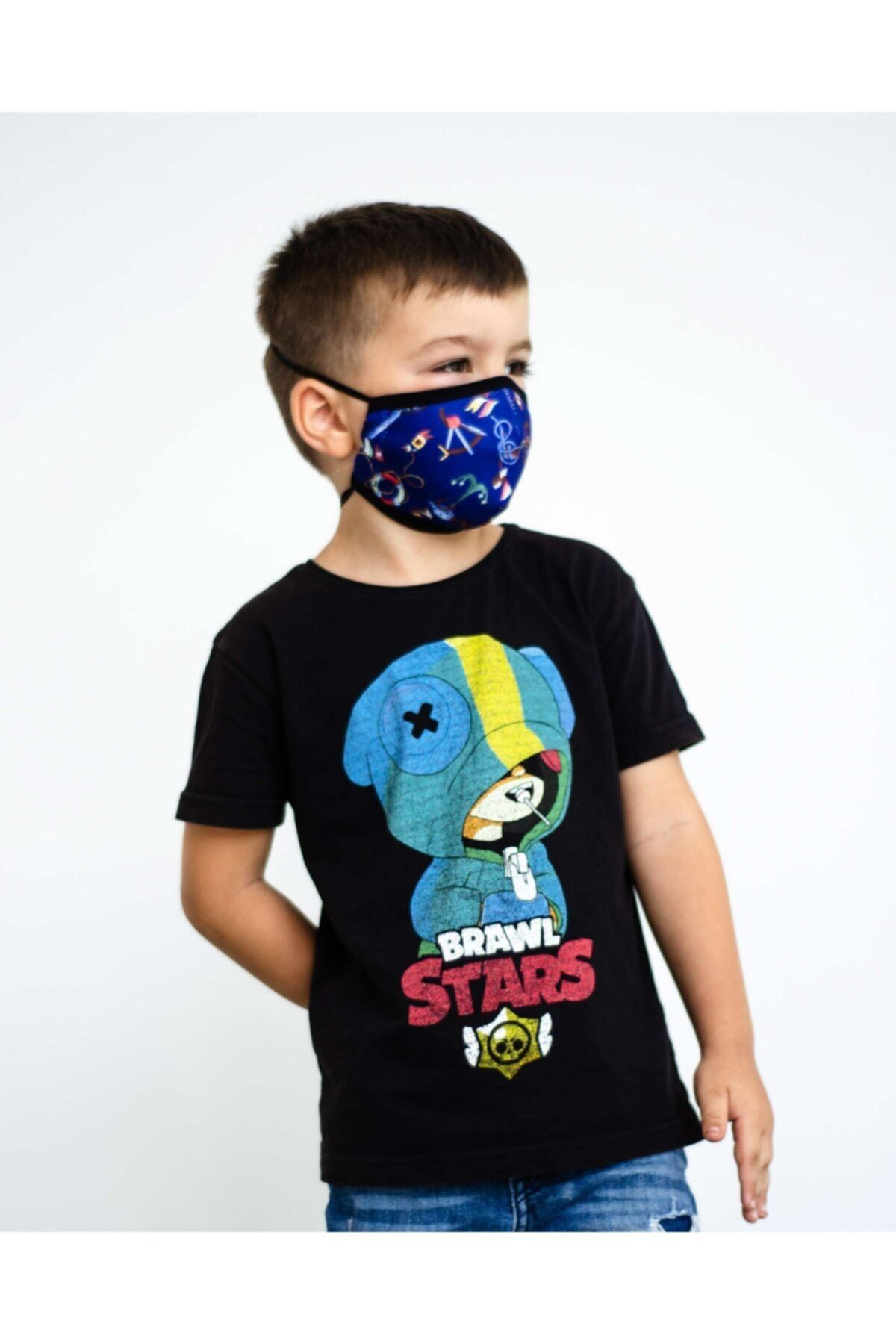 İpeks Çocuk Mavi Yıkanabilir Maske