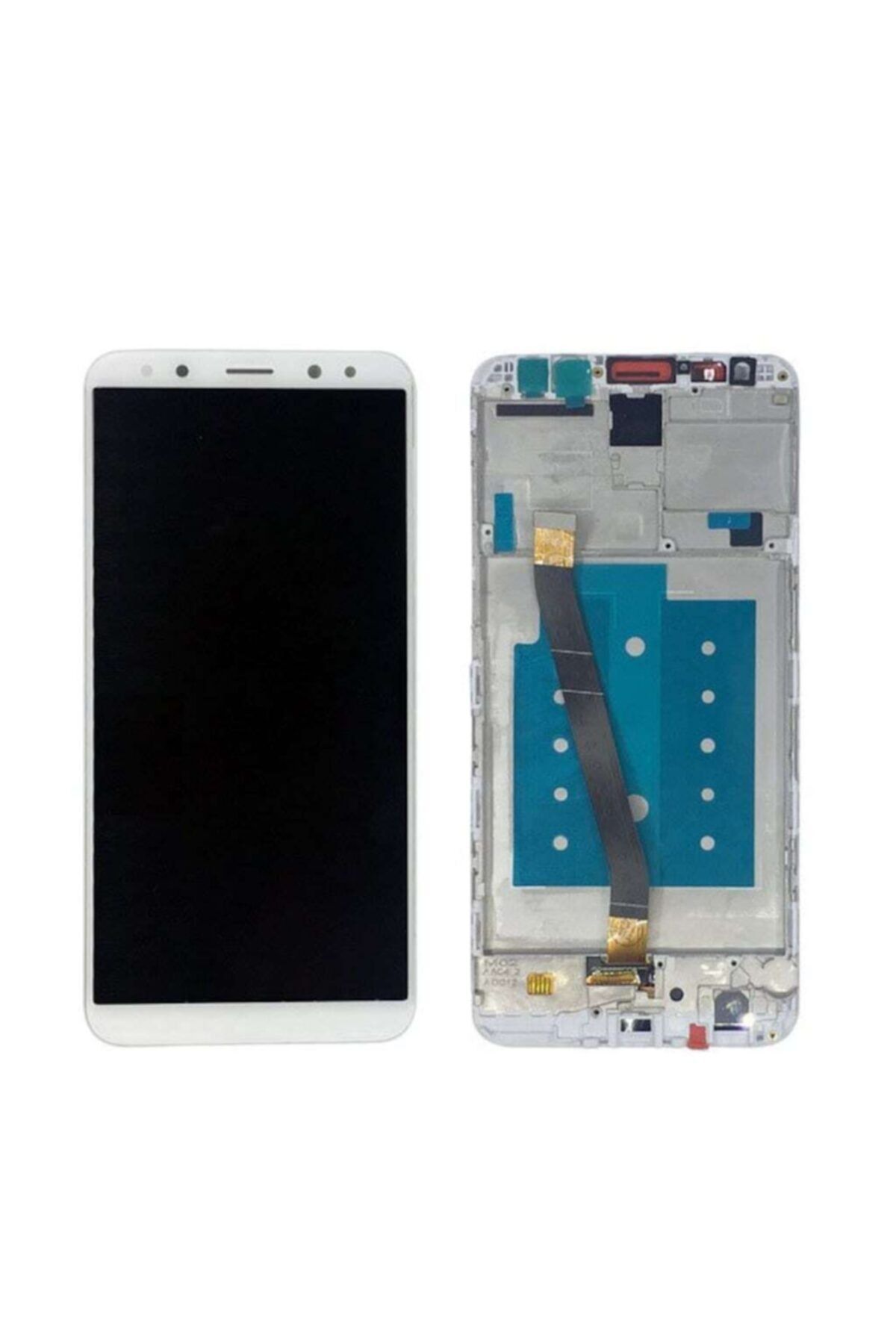 Huawei Mate 10 Lite Çıtalı A+ Kalite Beyaz Lcd Ekran