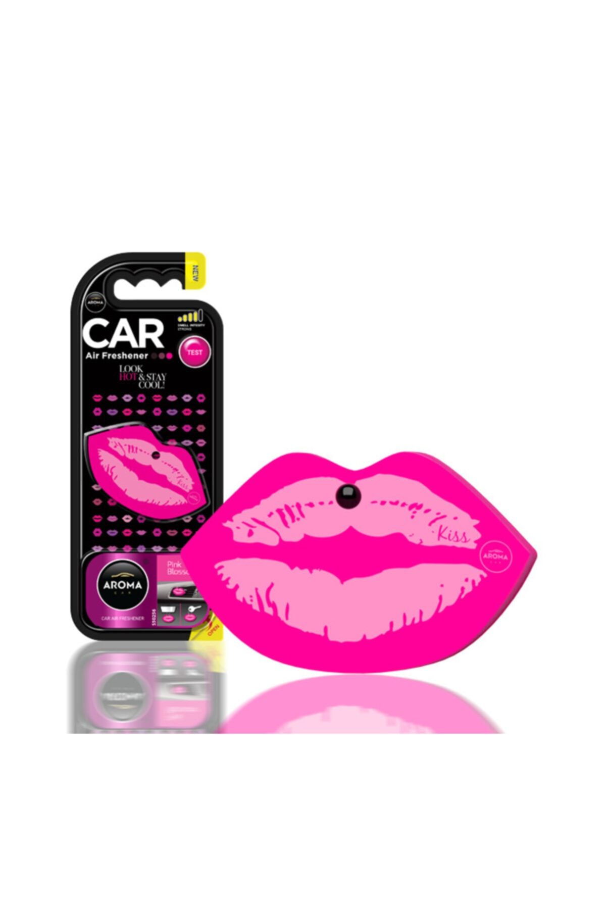 Aroma Pink Blossom Car Air Freshener Look Hot & Stay Cool