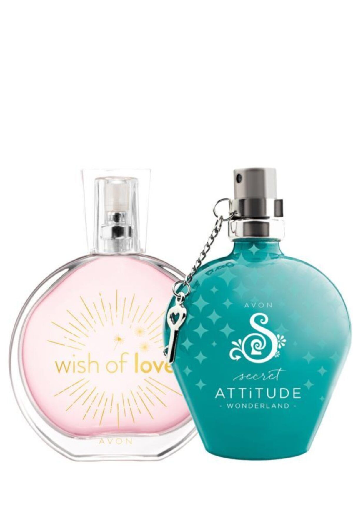 Avon Wish Of Love Ve Secret Attitude Wonderland Edt 50 ml Kadın Parfüm Paketi 5055550006199