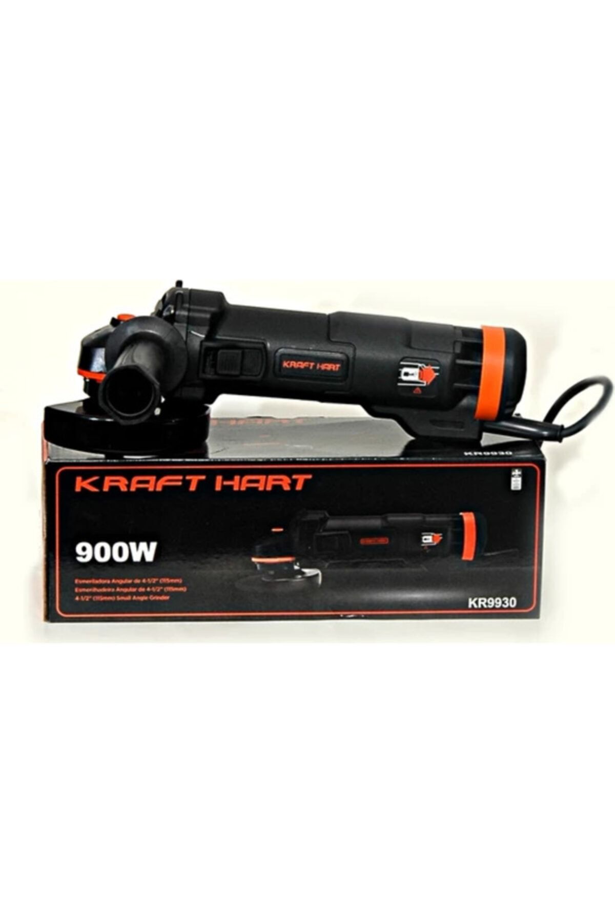 Kraft Hart Profesyonel 900 W 115 Mm Avuç Içi Taşlama Ispiral Makinası