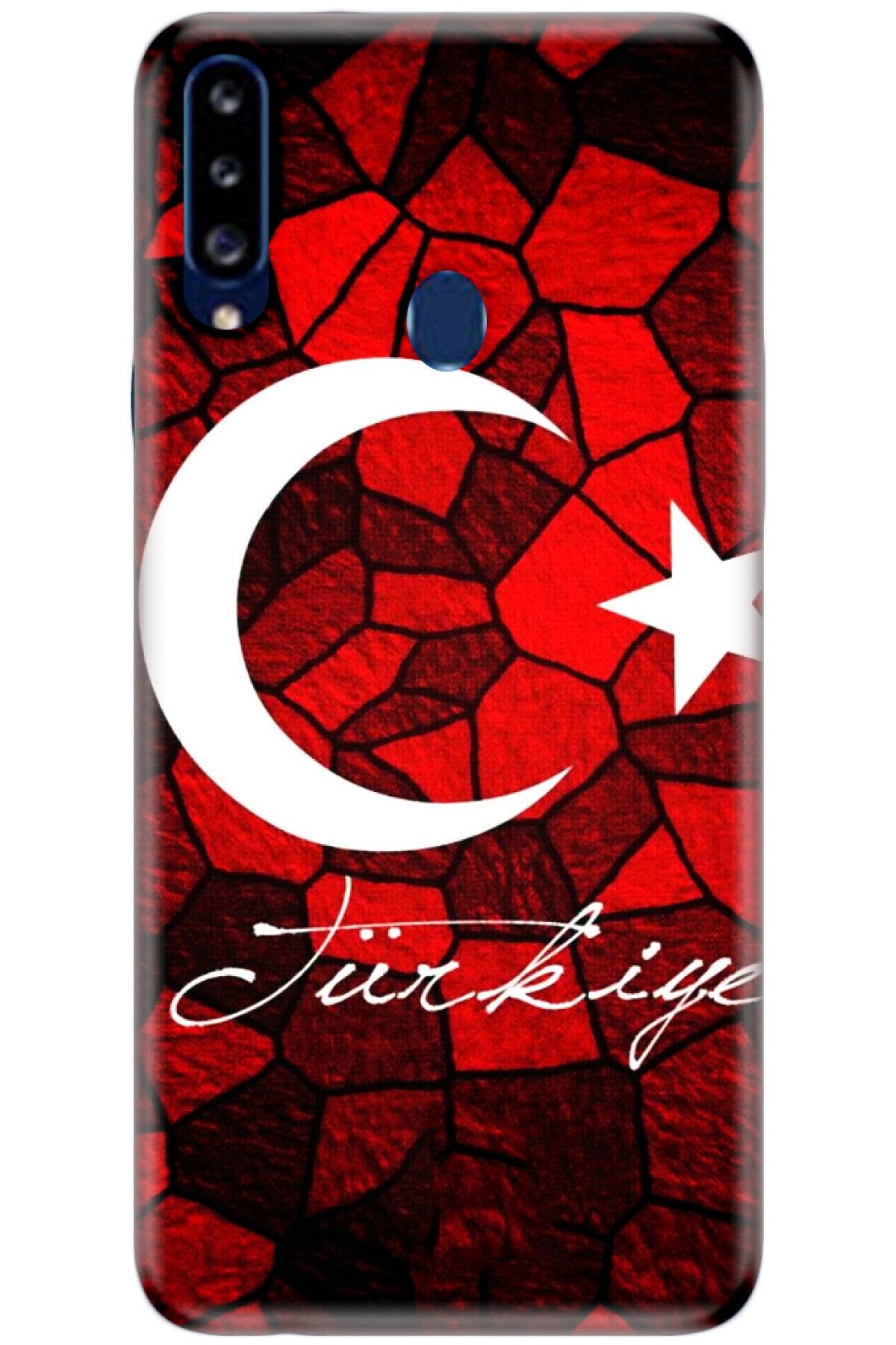 Turkiyecepaksesuar Samsung Galaxy M40 Kılıf Silikon Baskılı Desenli Arka Kapak