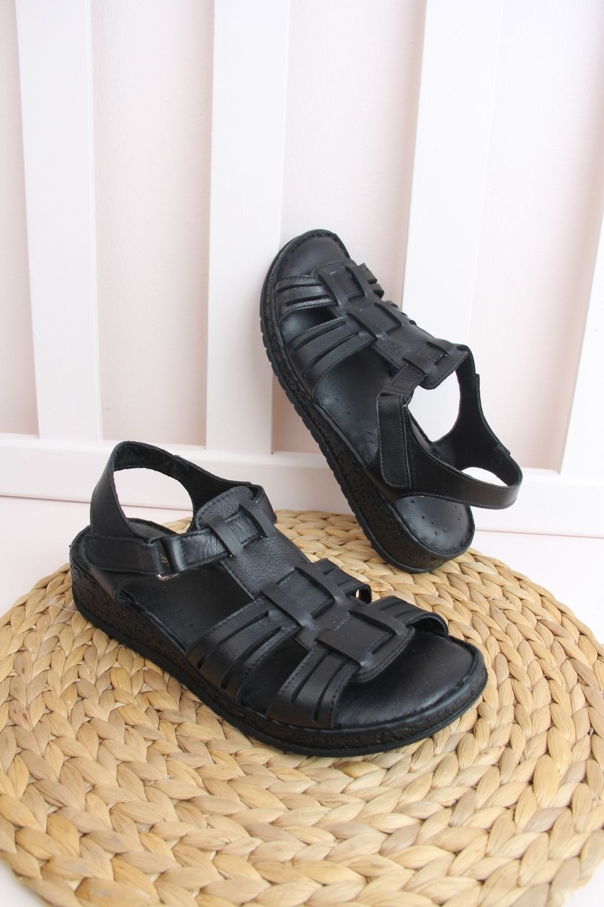 Shoes Time Kadın Siyah Sandalet