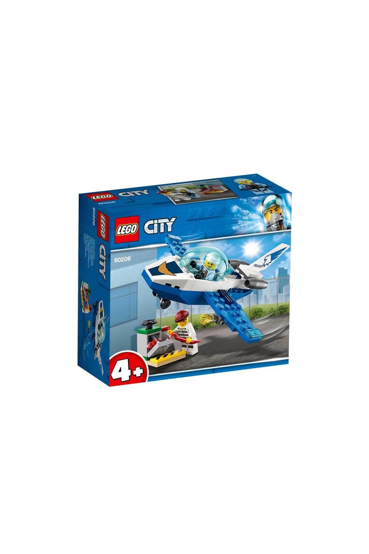 LEGO Lsc60206 Gökyüzü Polisi Jet Devriye/city +4 Yaş 54 Pcs