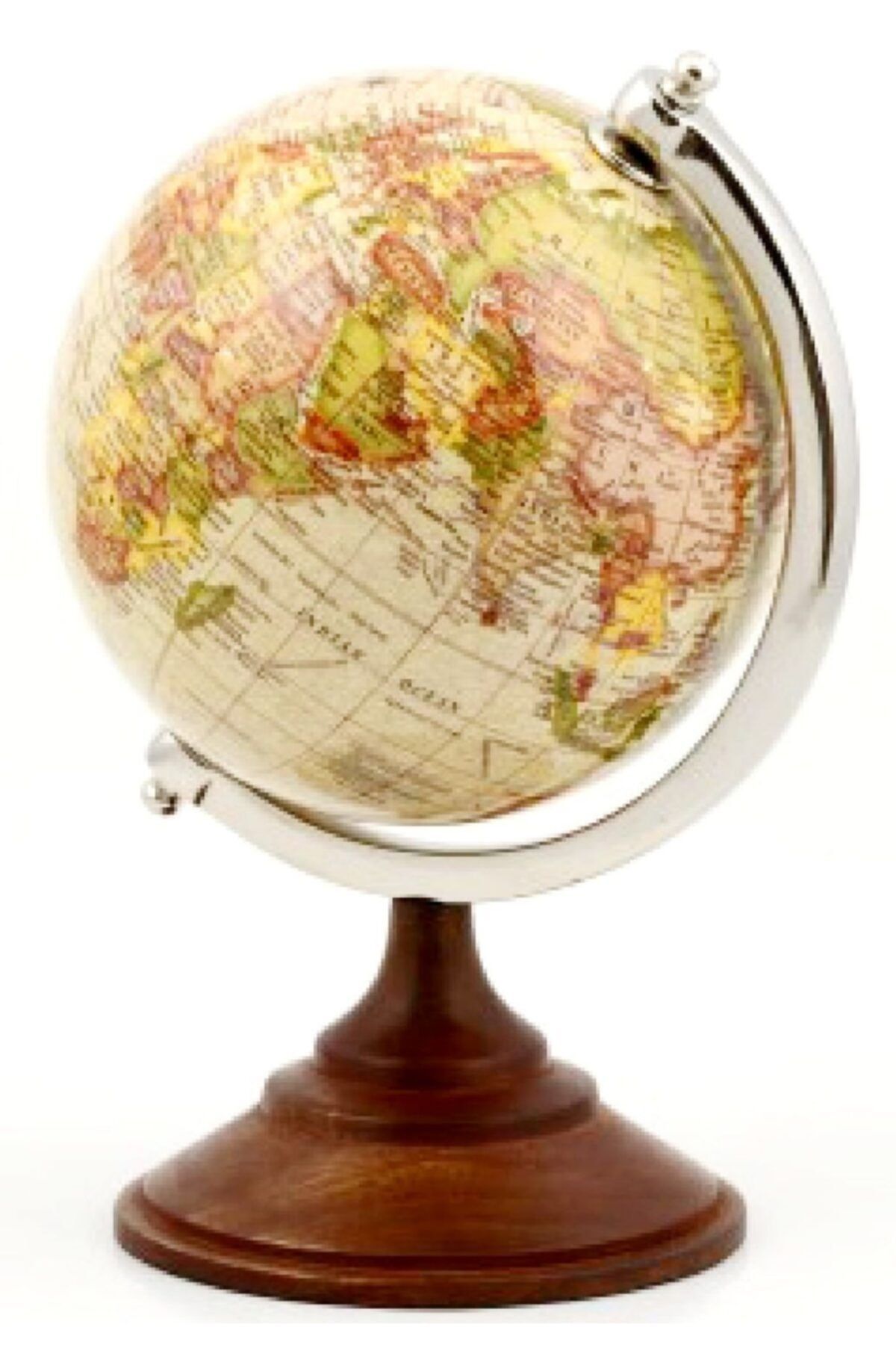 Mixperi Dünya Haritası Küre - 6 Inç Dekoratif Dünya Haritası
