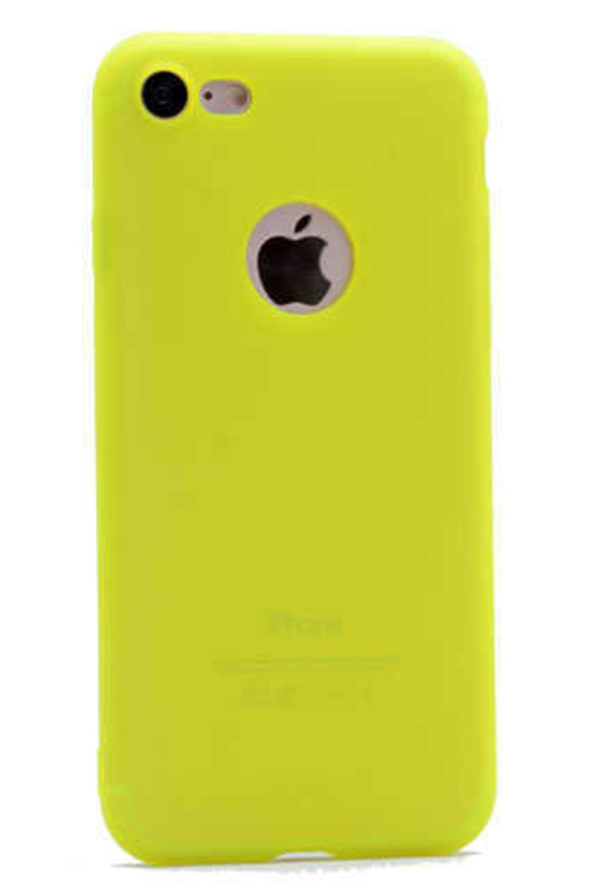 Dijimedia Apple Iphone 7 - Kılıf Mat Soft Pürüzsüz Silikon Kılıf + Ekran Koruyucu Hediye -