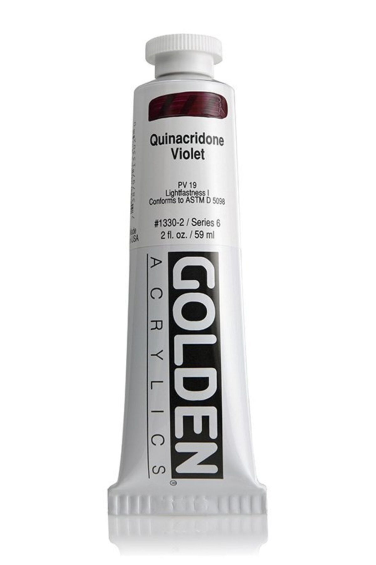 Golden Heavy Body Acrylıc 59 Ml Seri 6 Quınacrıdone Vıolet