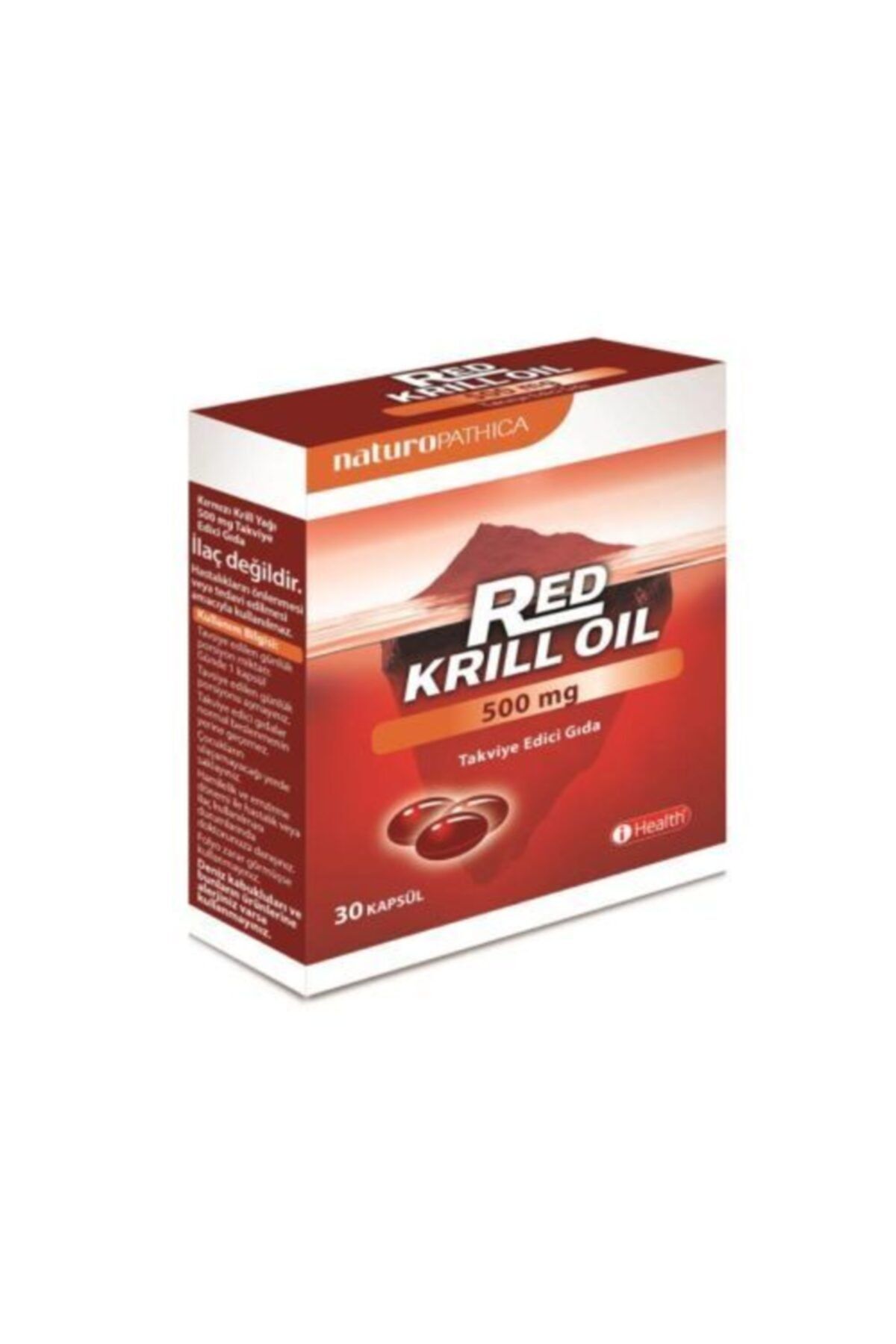 99 Ihealth Red Krill Oil 500mg 30 Kapsül