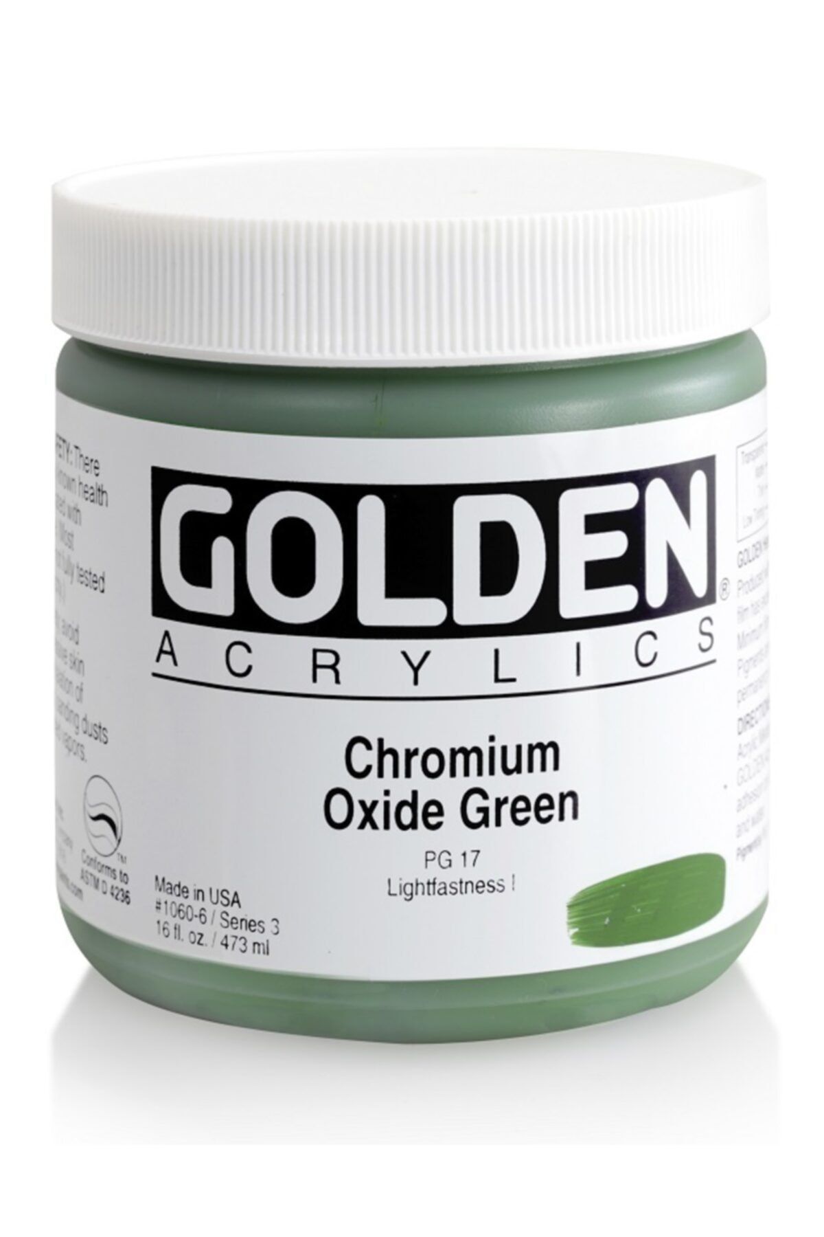 Golden Chromıum Oxıde Yeşil Akrilik Boya 473 ml Seri 3