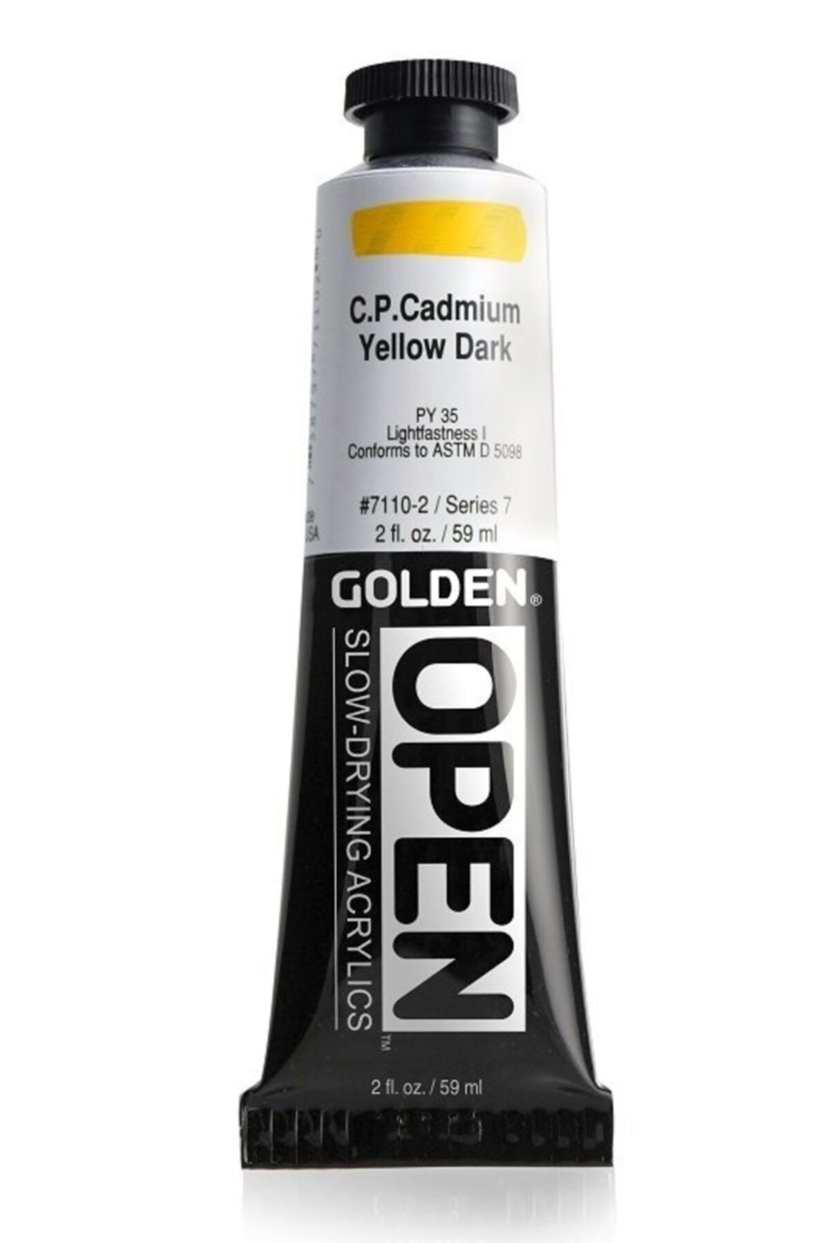 Golden Open Acrylıc 59 Ml Seri 7 C.p Cadmıum Yellow Dark