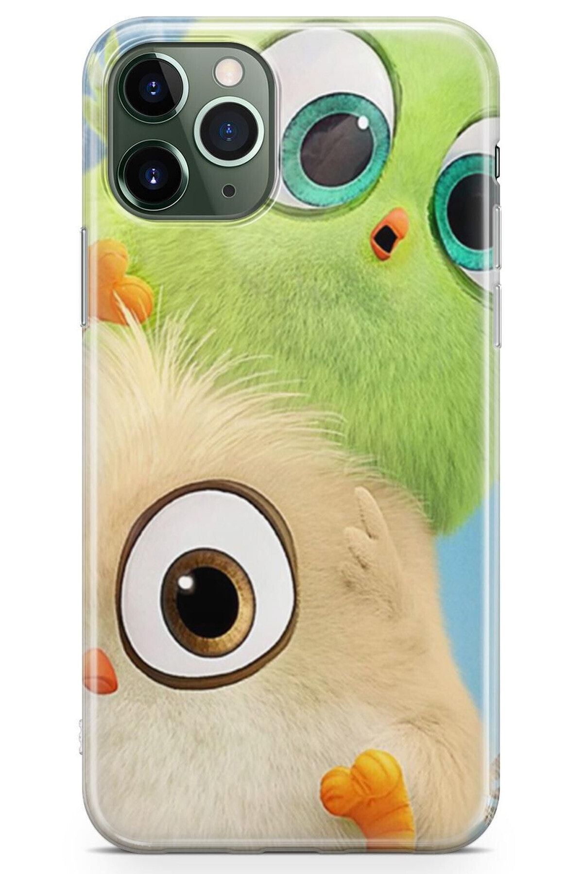 Zipax Samsung Galaxy M11 Kılıf Cici Kuşlar Desenli Baskılı Silikon Kilif - Mel-109498