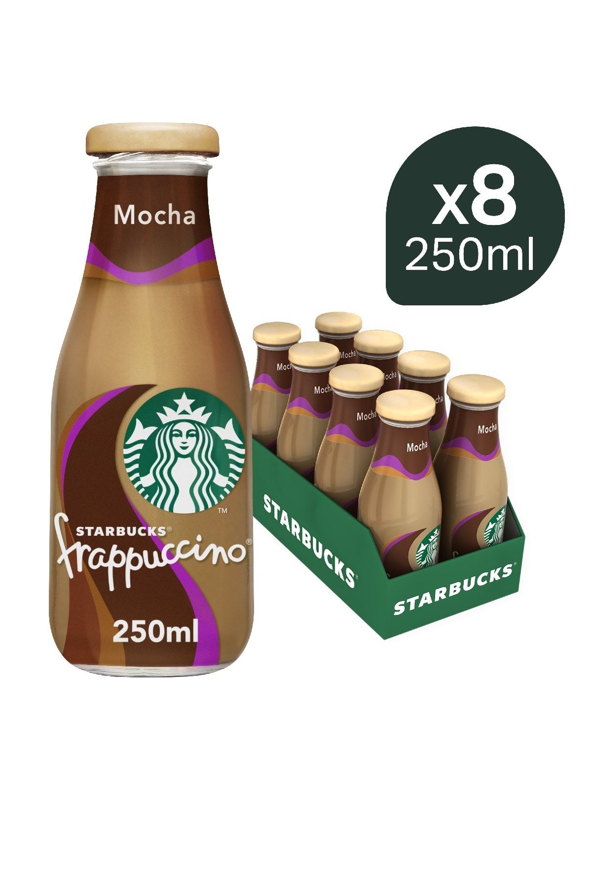 Starbucks Frappuccino Mocha 250 ml x 8 adet