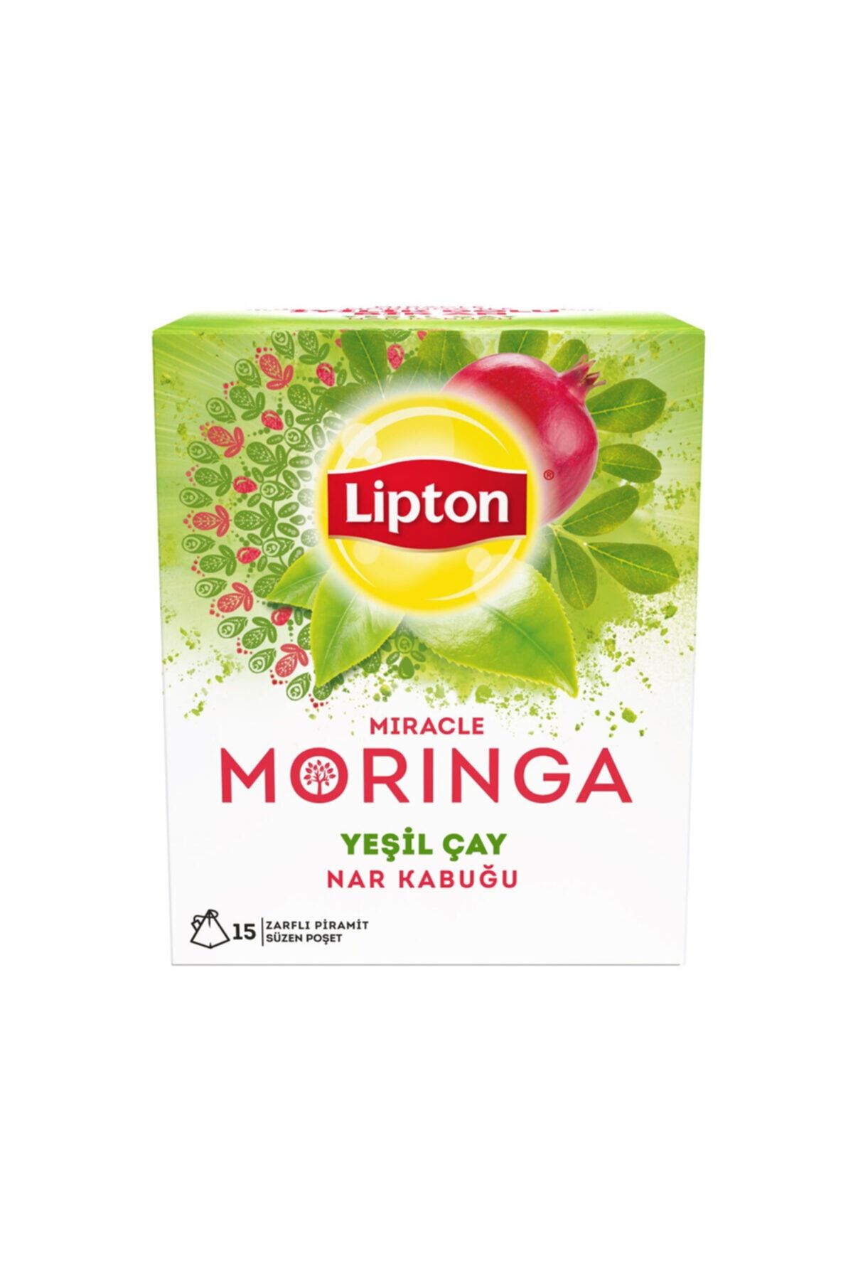 Lipton Moringa Nar Kabuğu Yeşil Çay 15'li 22.5 G