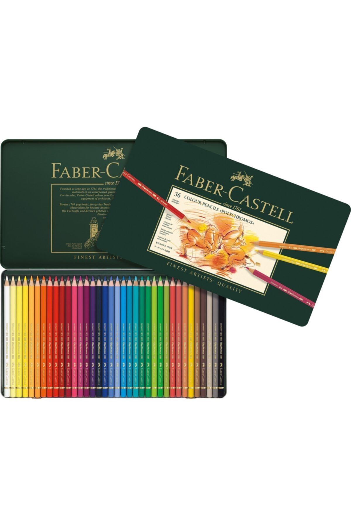 Faber Castell Polychromos Kuru Boya 36 Renk