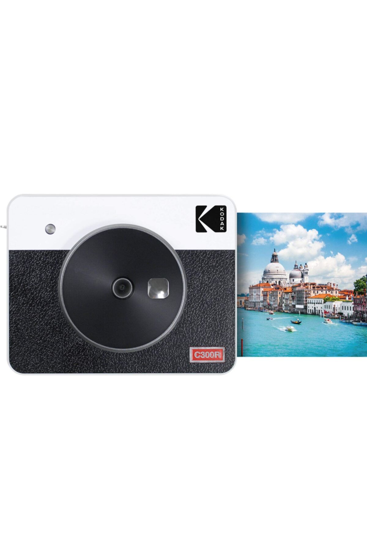 Kodak Mini Shot Combo 3 Retro - Anında Baskı Dijital Fotoğraf Makinesi - Beyaz