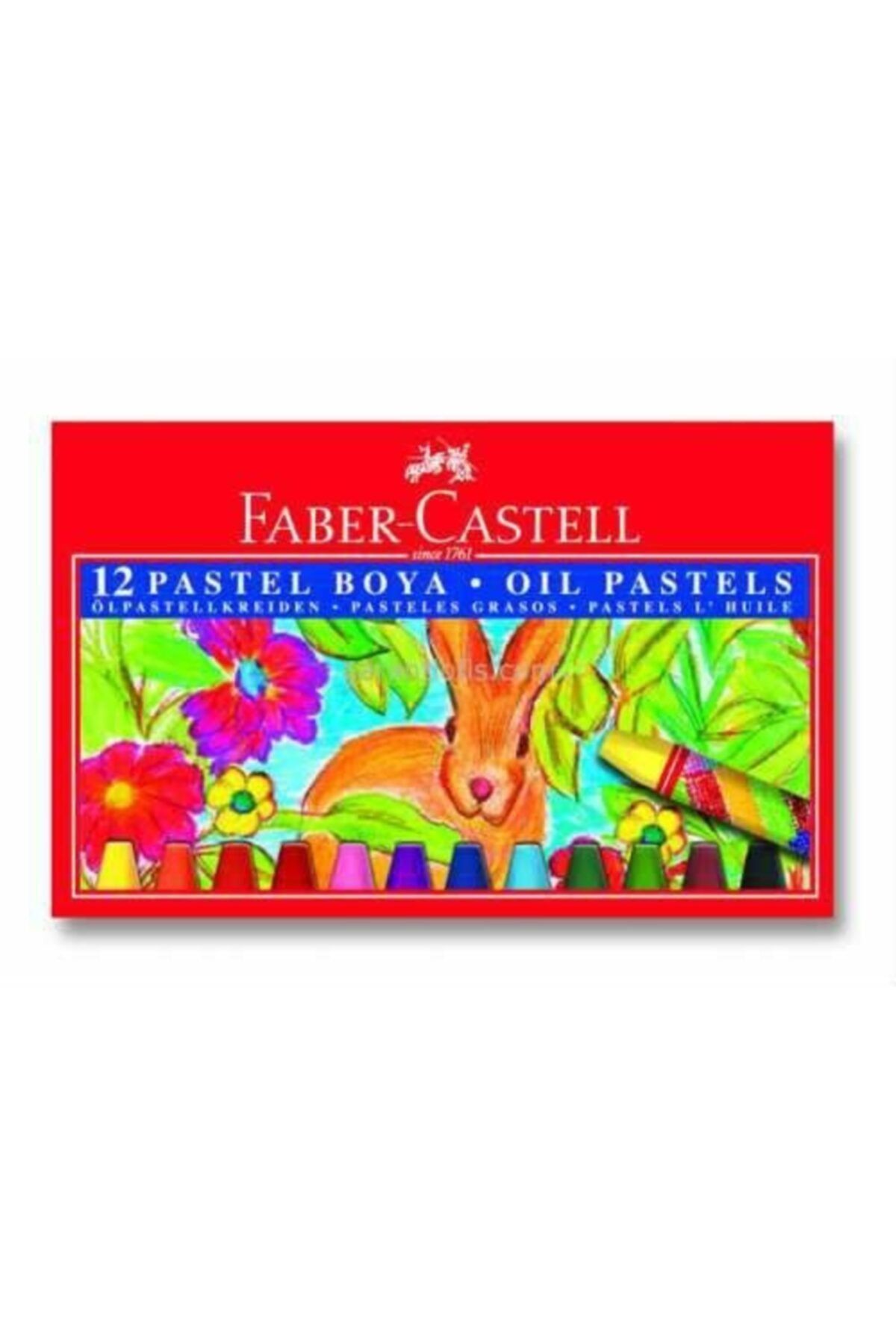 Faber Castell Pastel Boya 12 Renk Redline 5282