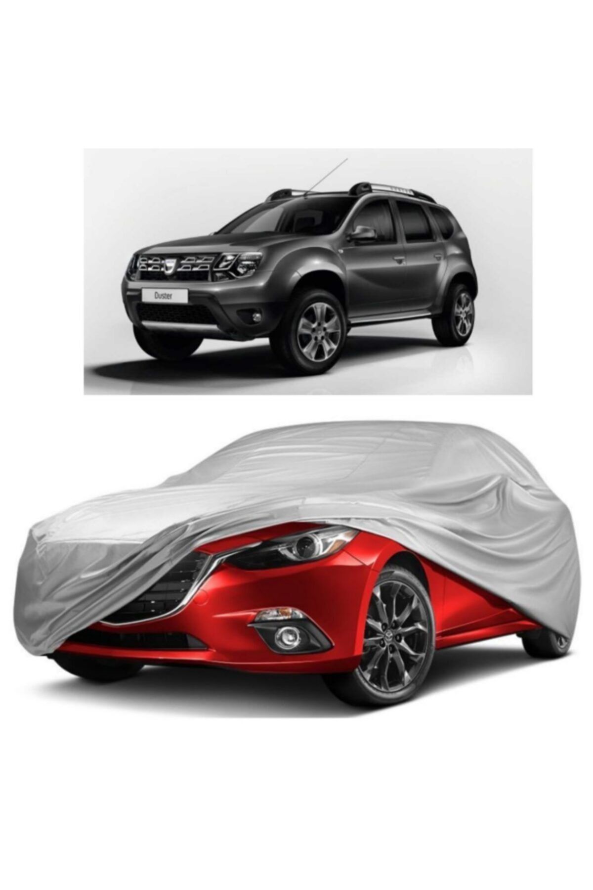 CoverPlus Dacia Duster Araba Brandası Miflonlu Oto Çadır Örtü