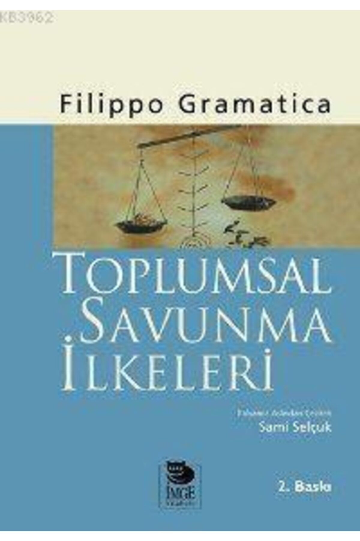 İmge Kitabevi Yayınları Toplumsal Savunma Ilkeleri Filippo Gramatica