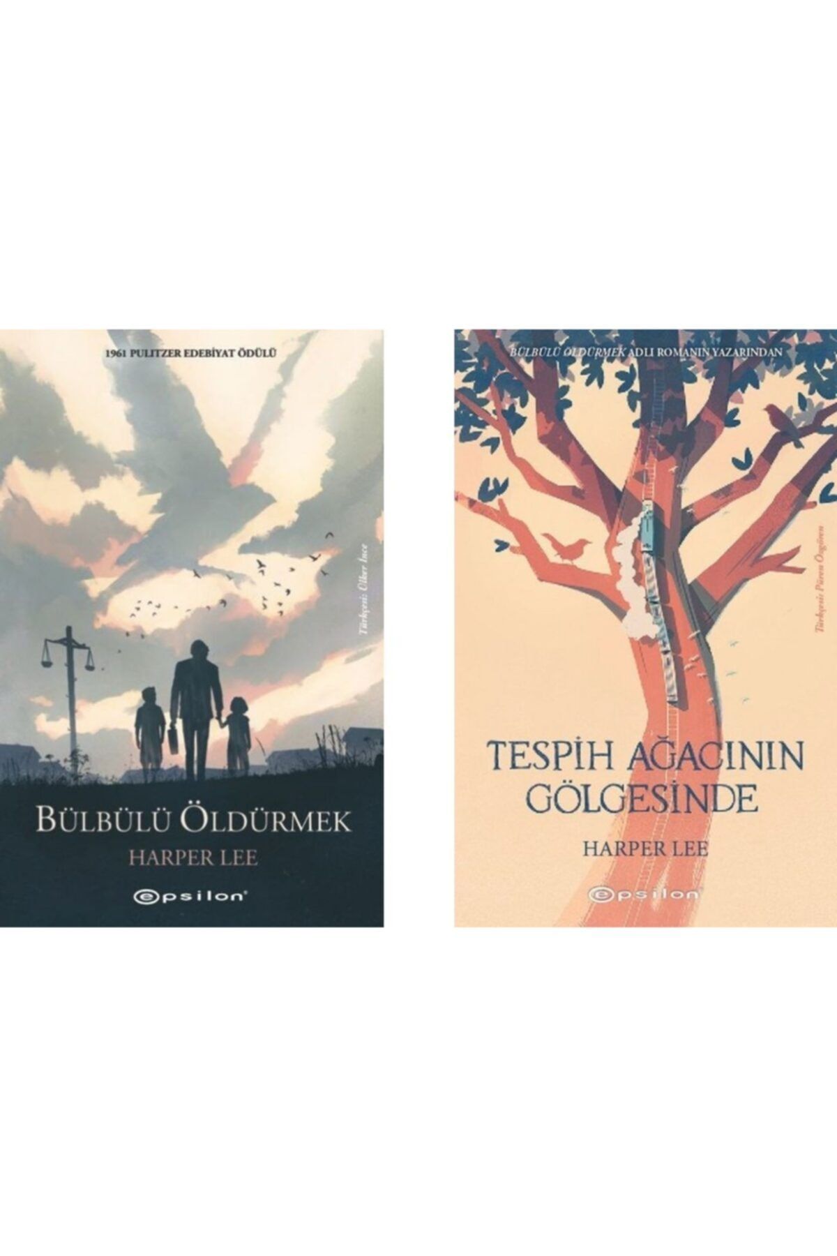 Epsilon Yayınevi Harper Lee - Bülbülü Öldürmek / Tespih Ağacının Gölgesinde 2 Kitap Set