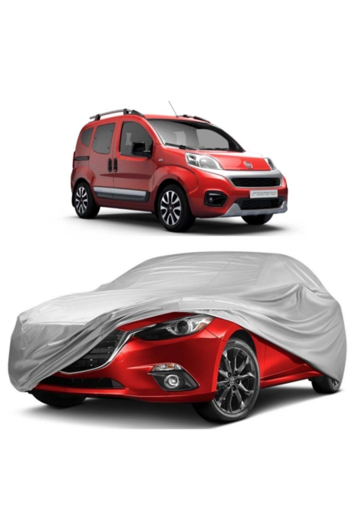 CoverPlus Fiat Fiorino Araba Brandası Miflonlu Branda Oto Çadır Örtü
