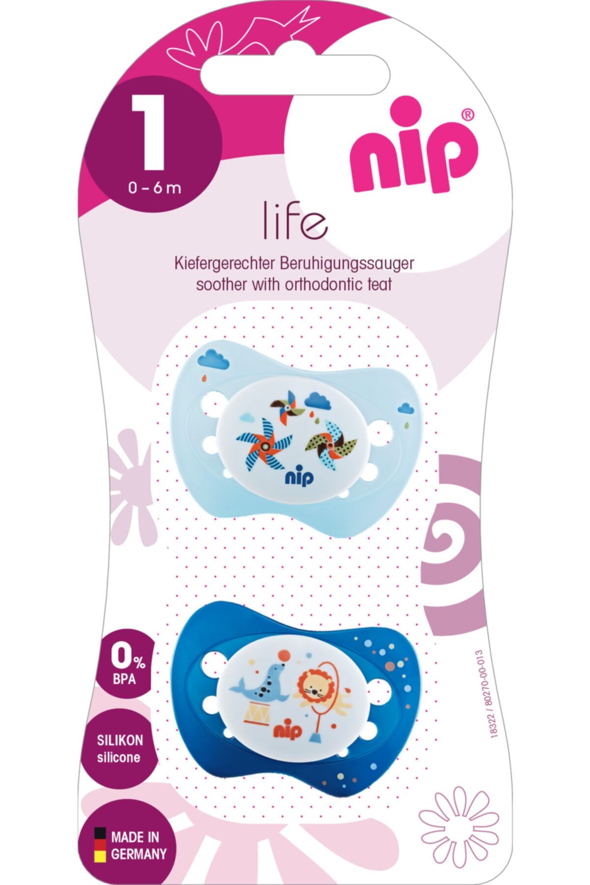 Nip Life  0-6 Ay Silikon Emzik