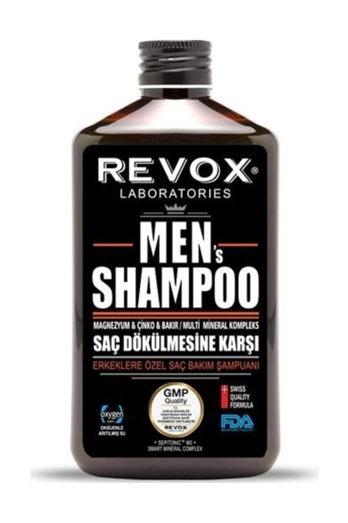Revox Erkeklere Özel Saç Dökülmesine Karşı Fda Gmp Şampuan 400 ml