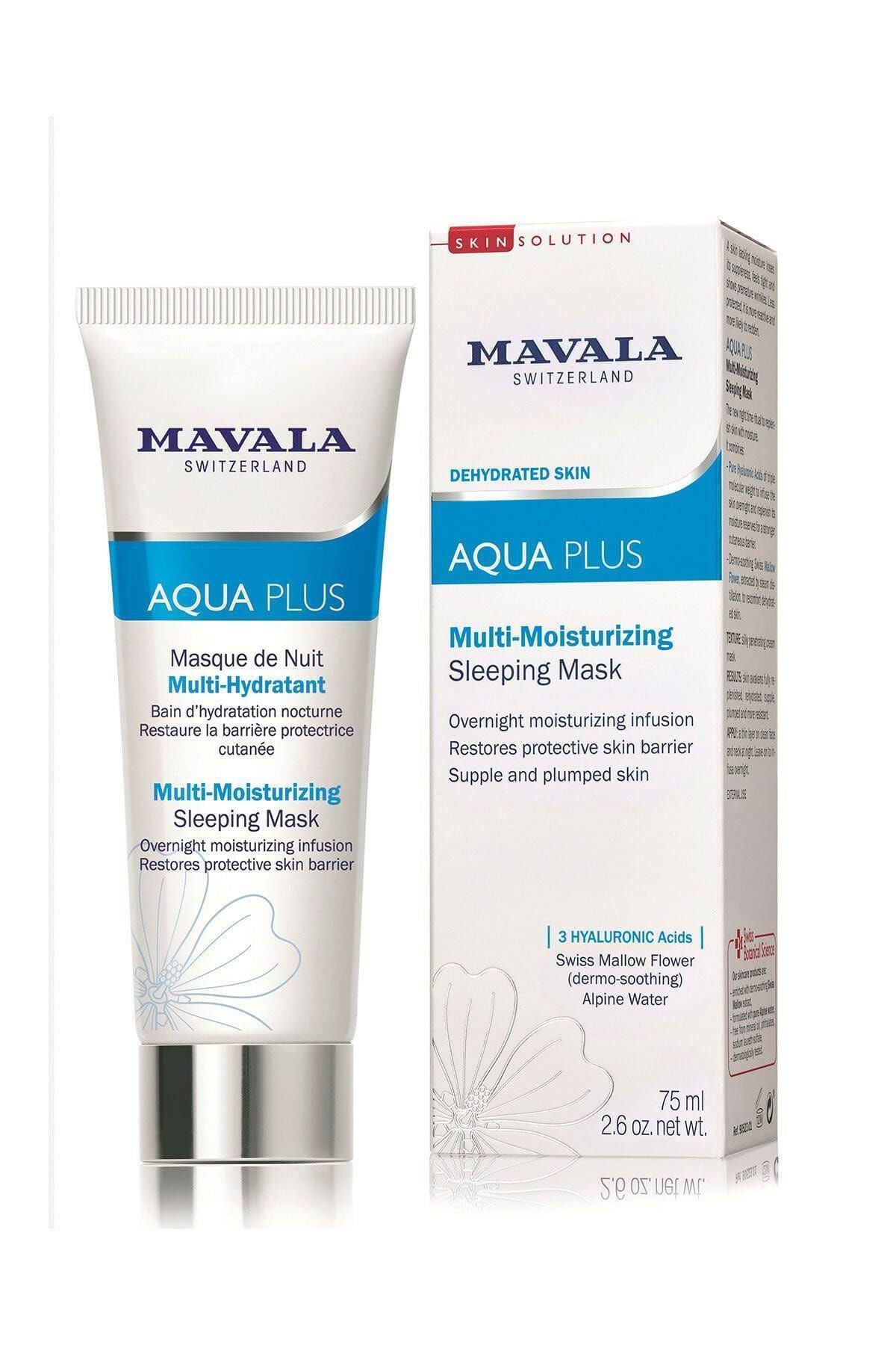 Mavala Aqua Plus Multi Nemlendirici Uyku Maskesi 75 ml