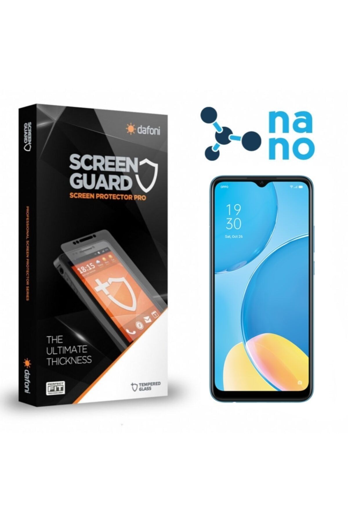 Mobilcadde Dafoni Oppo A15s Nano Premium Ekran Koruyucu