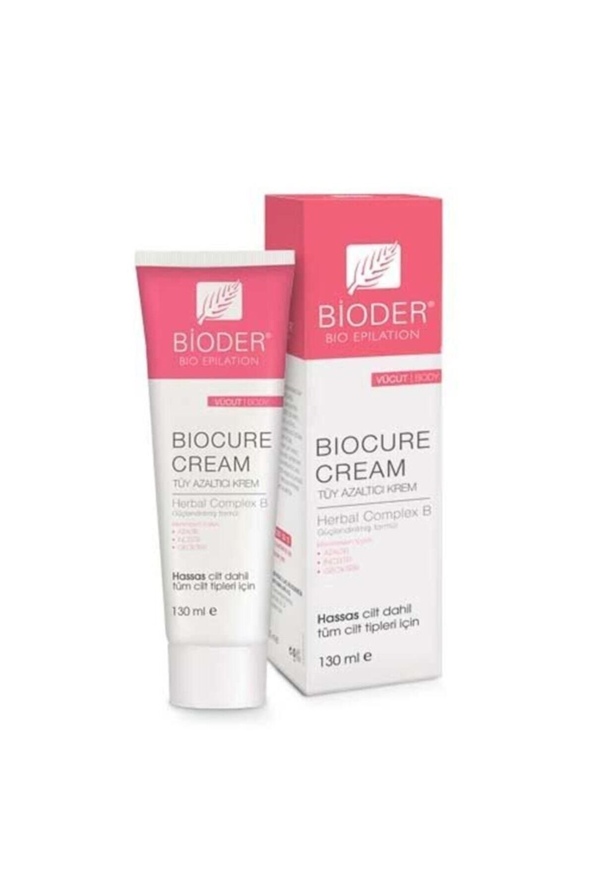 Bioder Biocure Tüyleri Kalıcı Olarak Azaltıcı Krem Vücut Için 130 ml