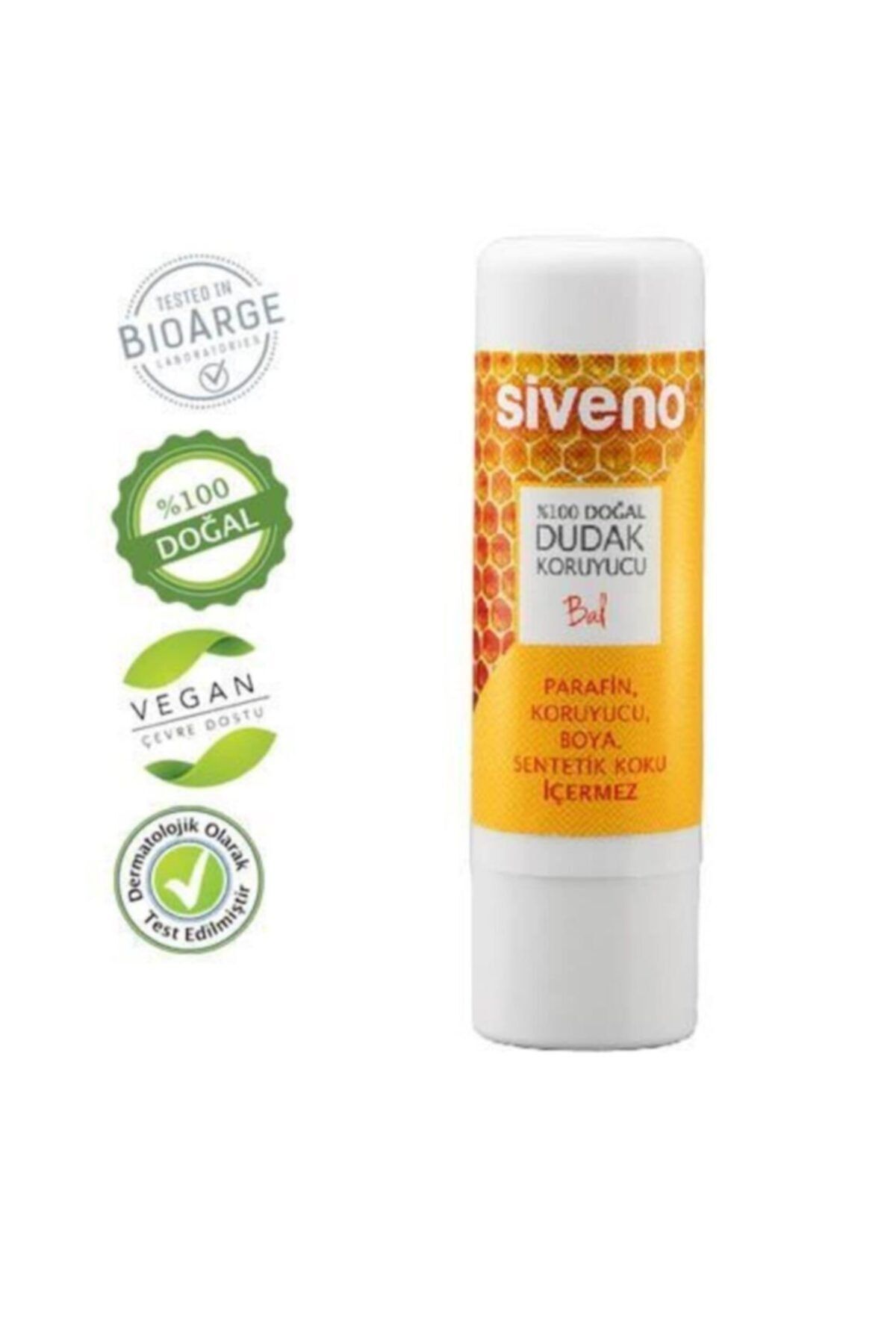 Siveno %100 Doğal Dudak Koruyucu Bal 6 Gr