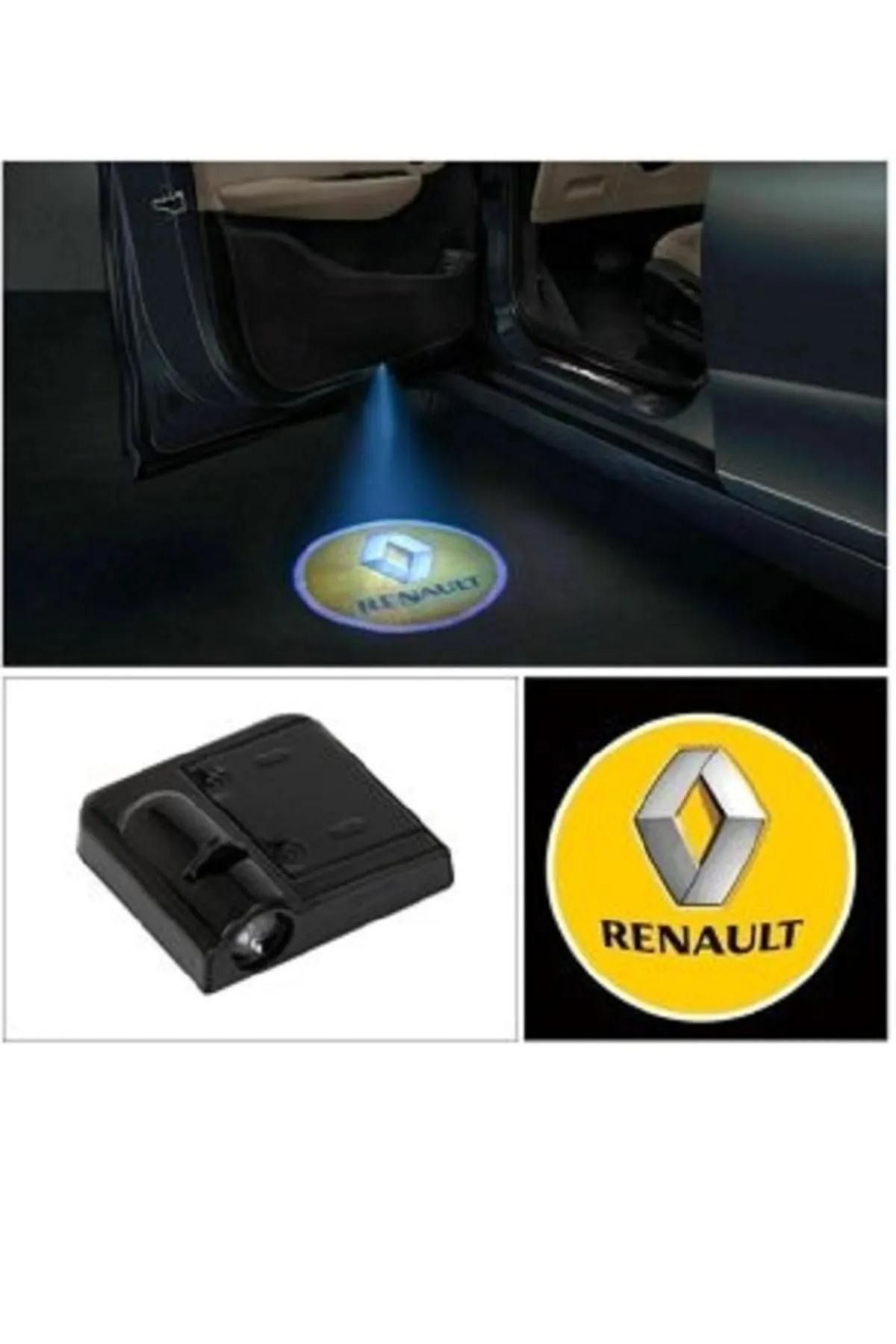 Kingstar Renault Araçları Kapı Altı Led Logo Mesafe Sensörlü Yeni Nesil