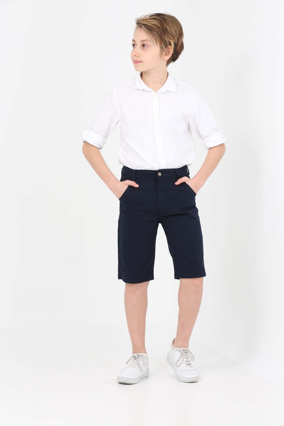 Beebird ÇOCUK DOKUMA ÇİNO CEP ŞORT